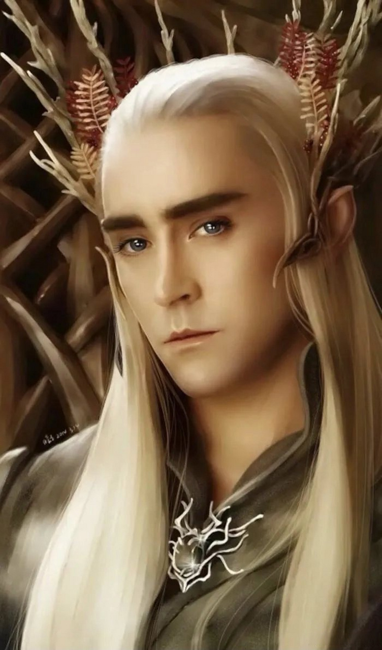 以前看《指环王》精灵王子一出场,真的感觉就是降落凡间的仙子,那修长