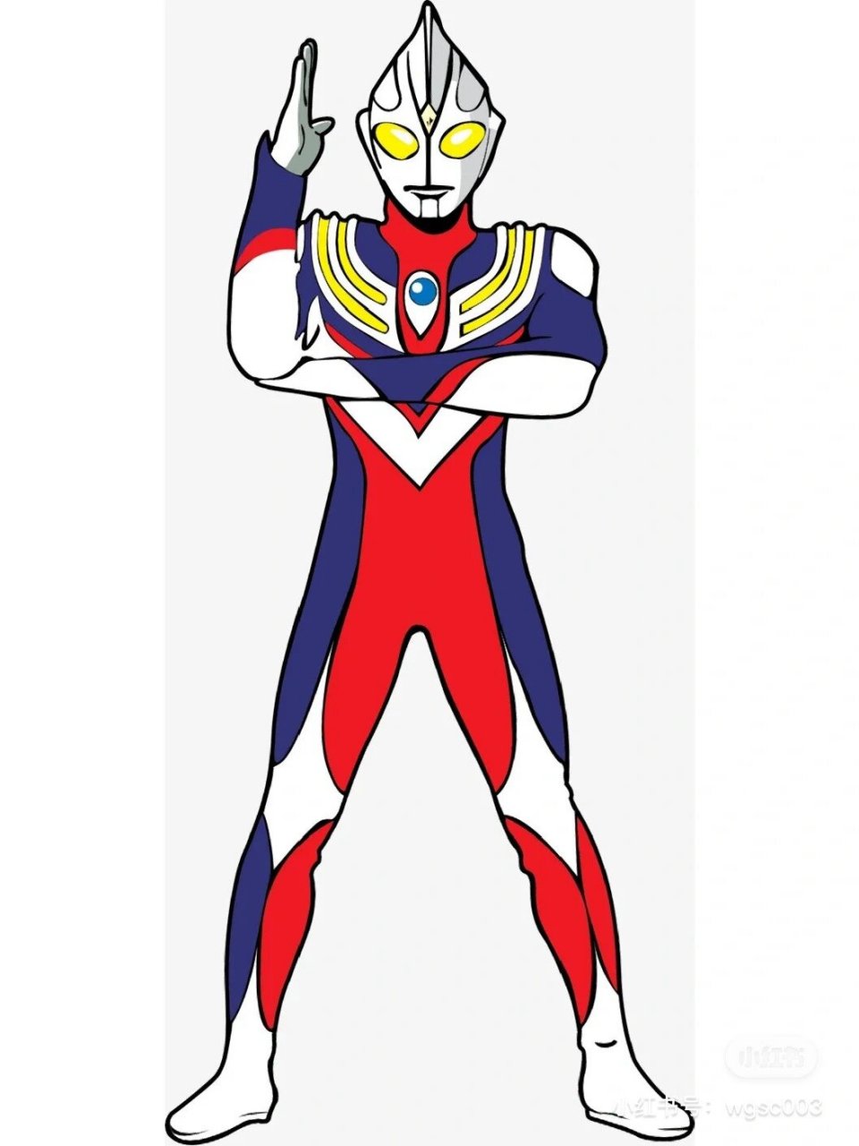 好多人问迪迦奥特曼的线稿,这就来了  黑白线稿
