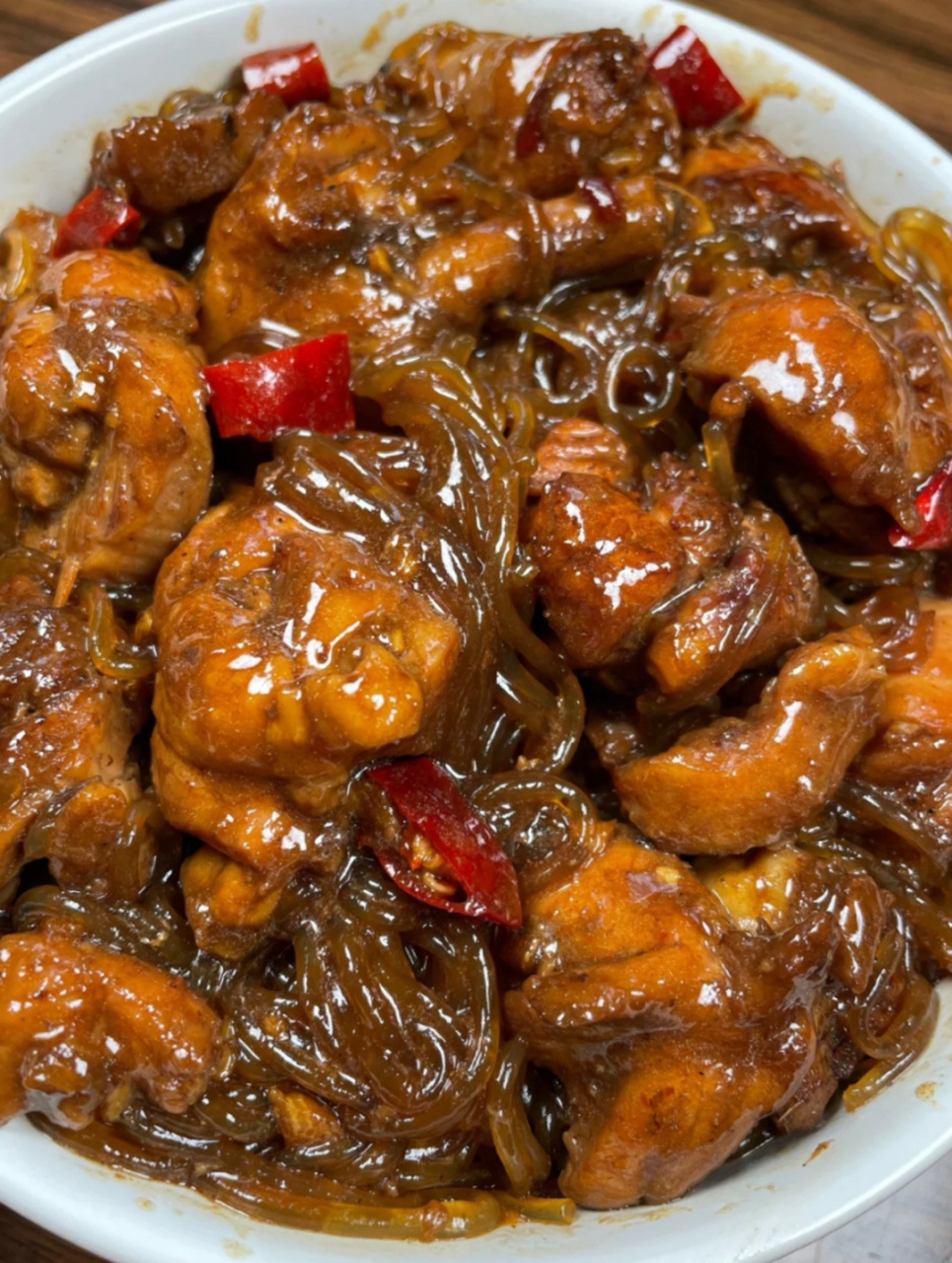 鸡块炖粉丝奶奶的味道6015 #这是家的味道# #笔记灵感# #奶奶的