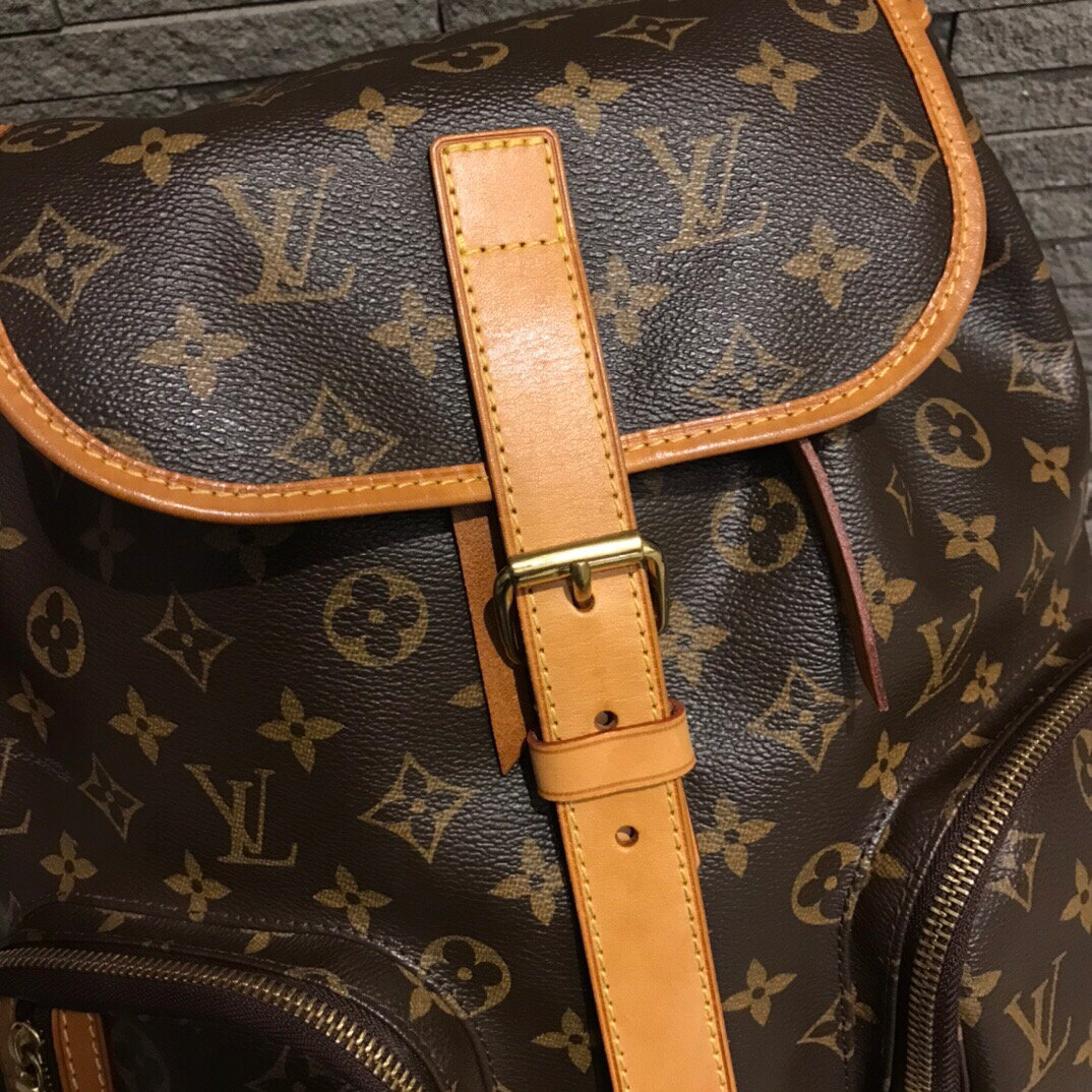 lv老花双肩包 绝版中古