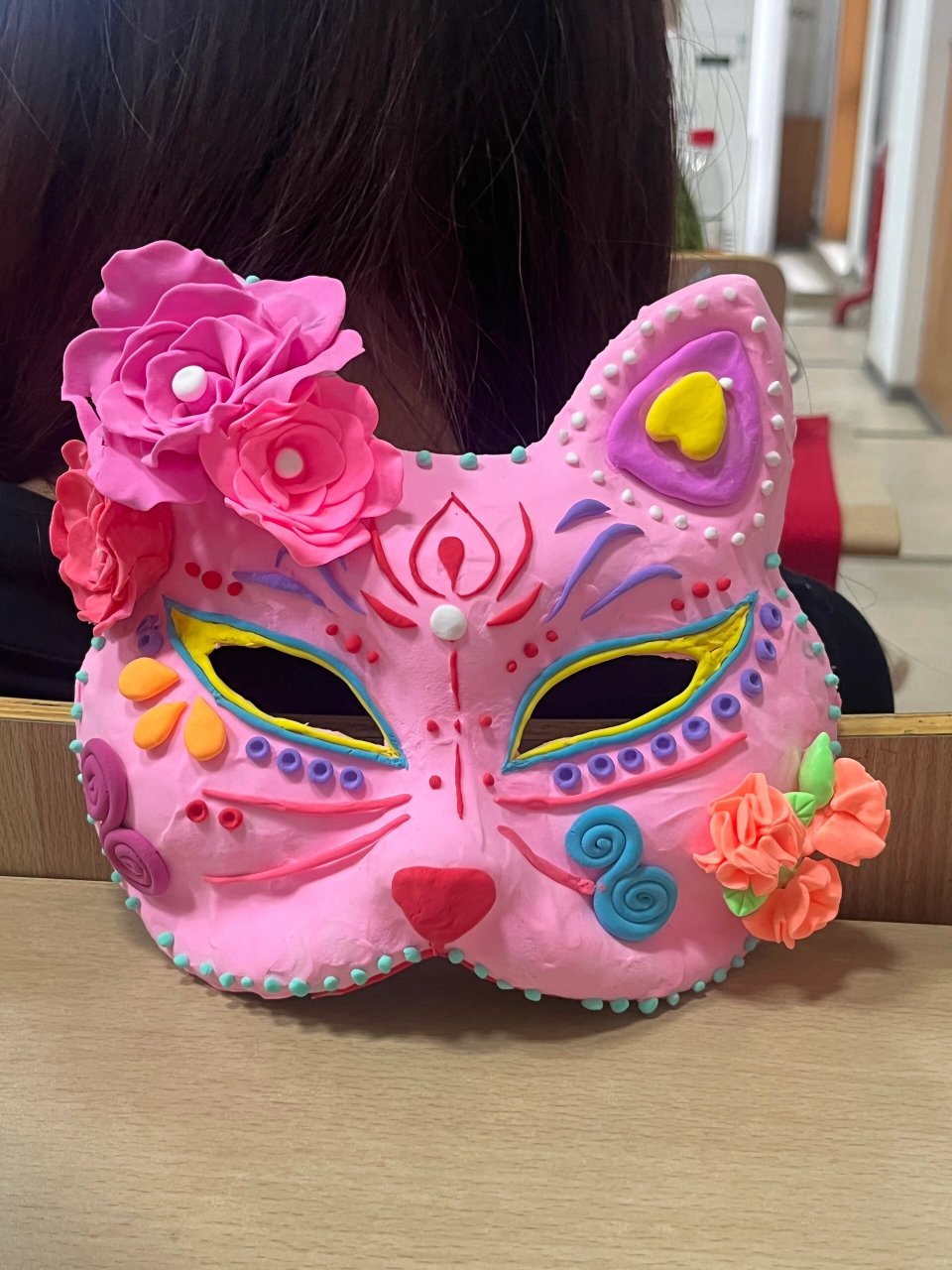 狐狸面具 手工作品