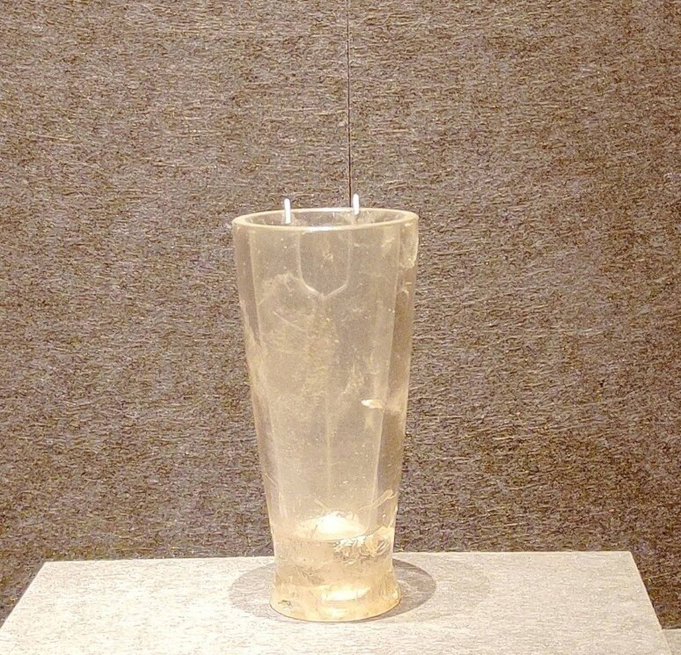 杭州博物馆战国水晶杯图片