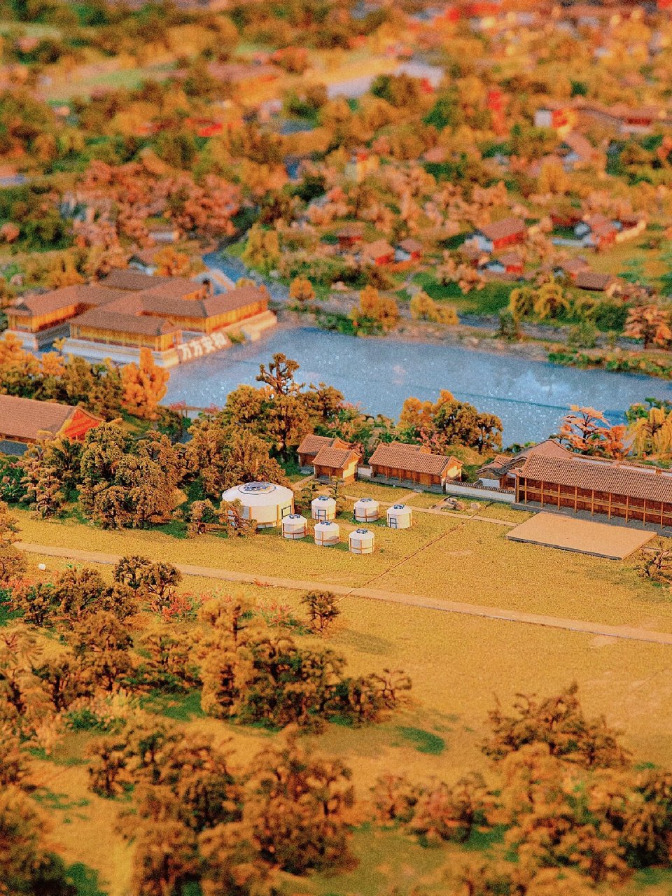 300年前的圆明园94 95北京吃喝玩乐part236:圆明园盛时全景模型