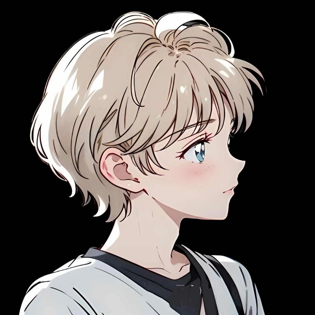 情头|小众卡通不明显情侣动漫头像 原是今生今世已惘然,山河岁月空