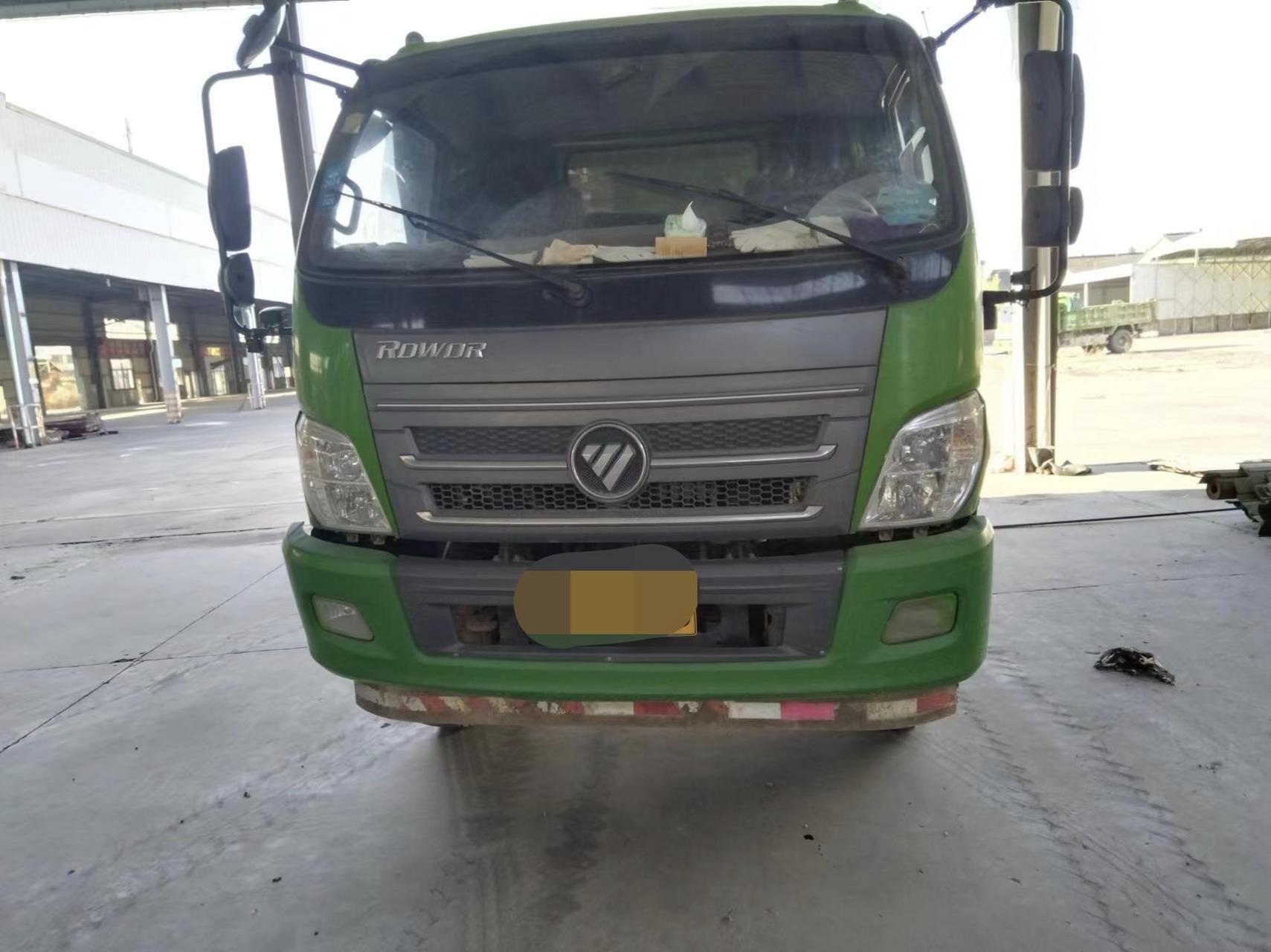 18年2月,福田瑞沃e3,4米工程自卸车,法士特八档变速箱,8.