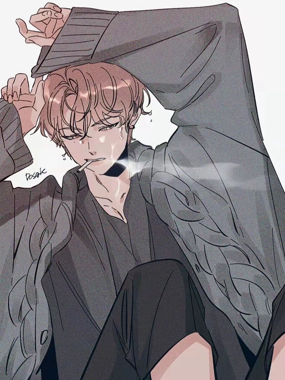 《素描》韩漫真的好绝