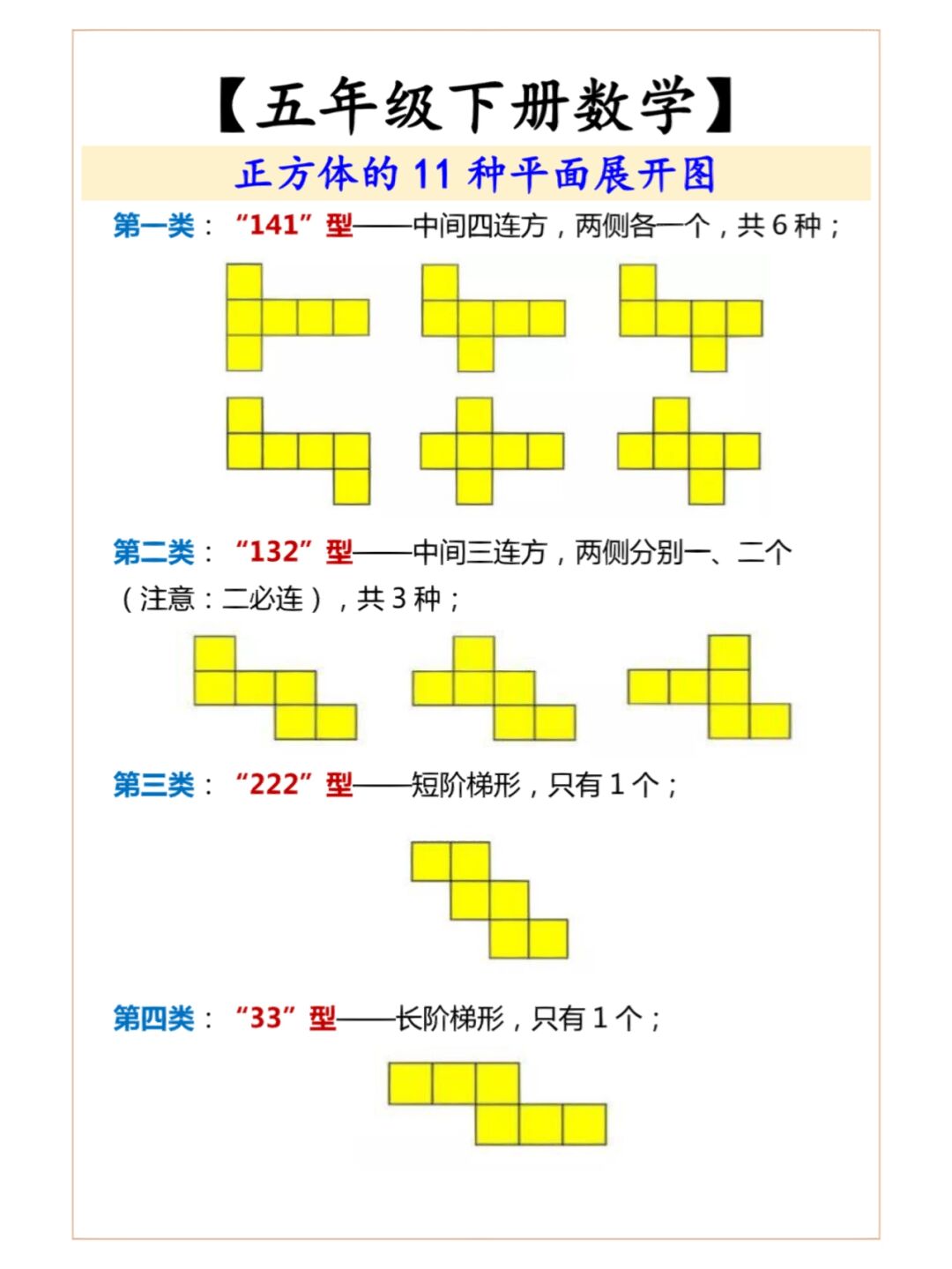 正方形五等分图解图片