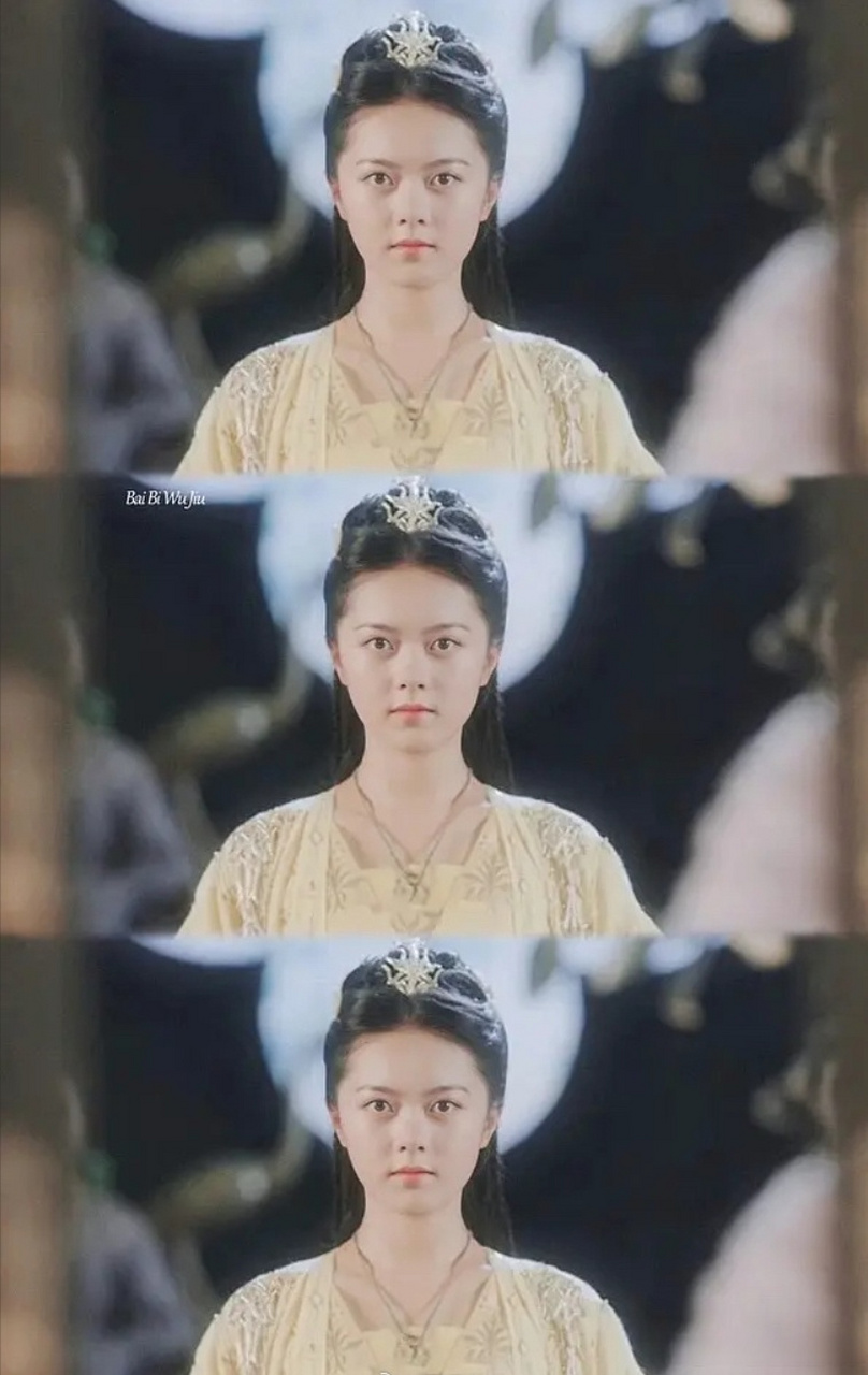 赵今麦的古装造型有人表示"微妙"不已.