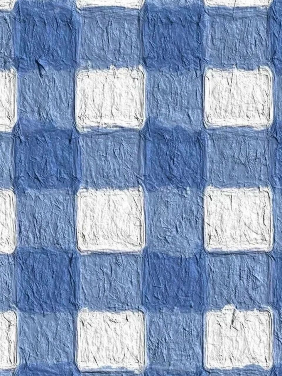 蓝色格子壁纸 望喜欢aaa