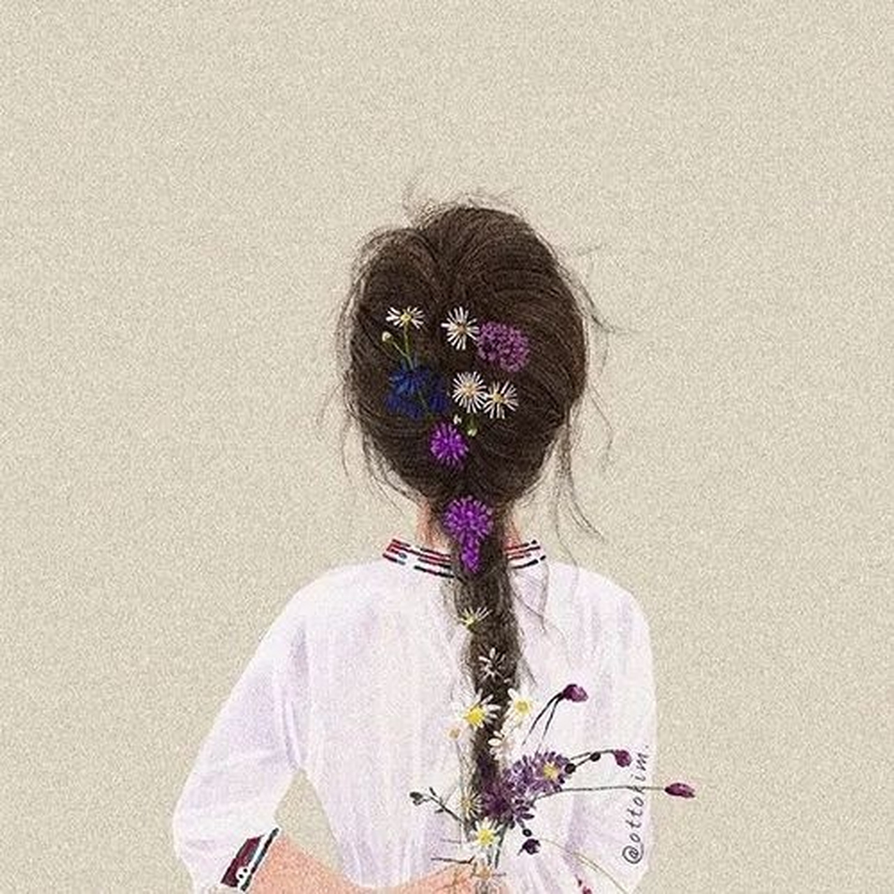 微信头像女生背影简单大方|原创 原创不易 习惯了有你在身边的日子,你