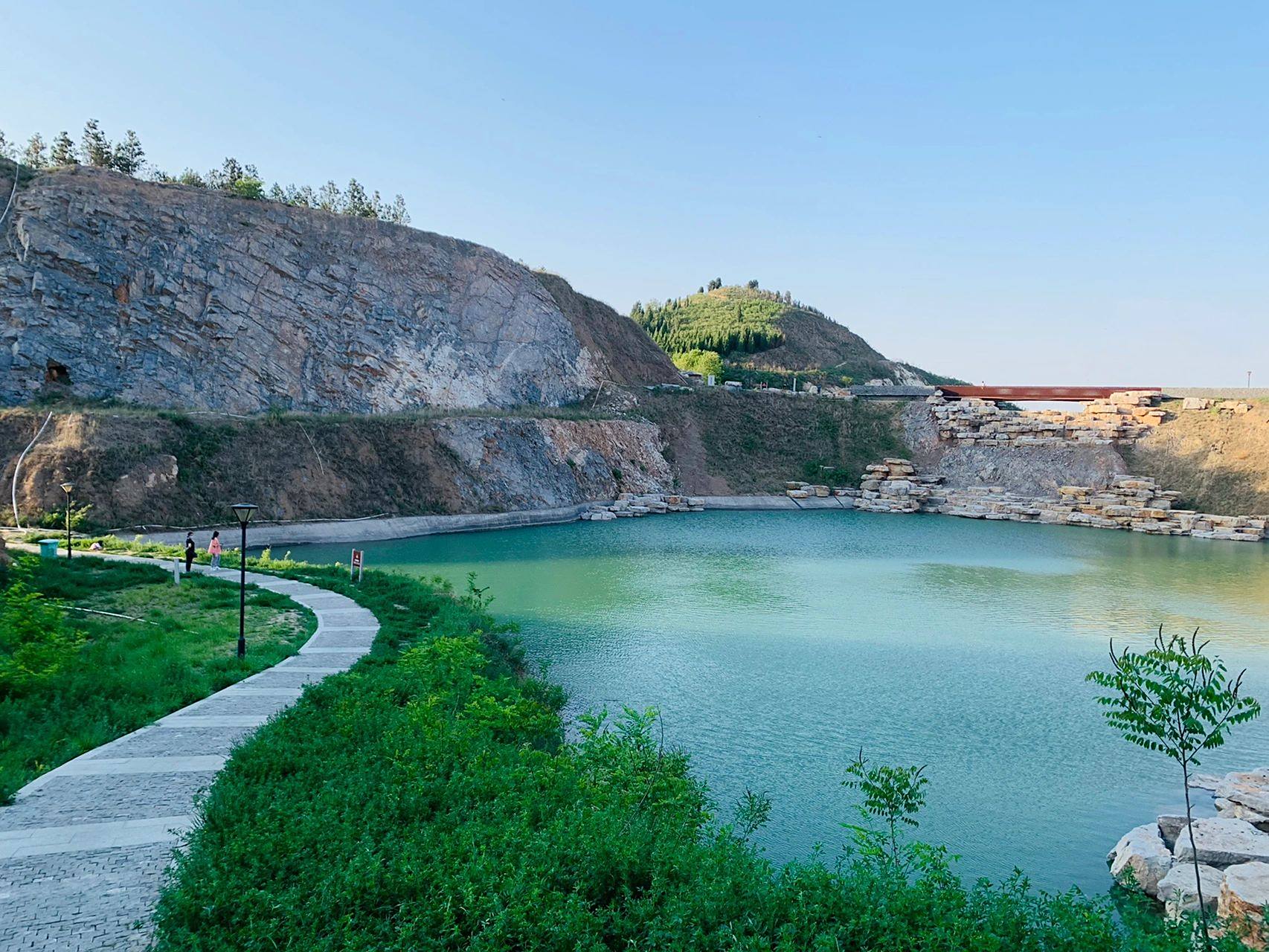 淄博打卡|九顶山公园|小瑞士72  五月的第一天打卡九顶山公园 疫情