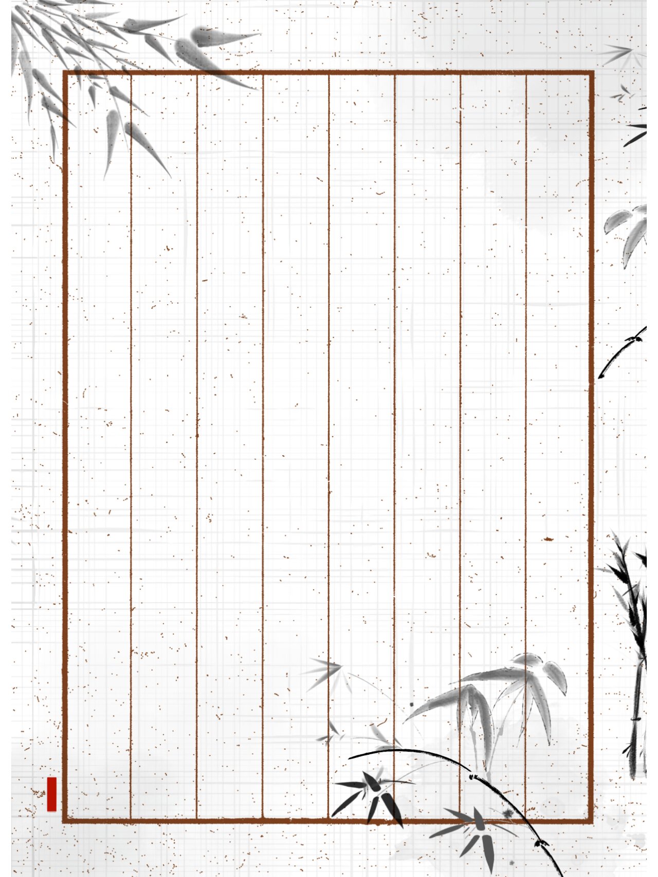 no.47 国风信笺|背景|宣传海报图|美文97