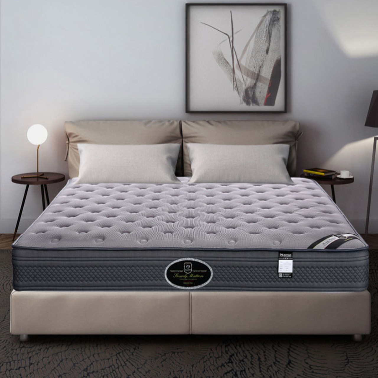 席梦思床垫和乳胶床垫哪个好 席梦思床垫:既弹簧床垫,主体是弹簧,一般