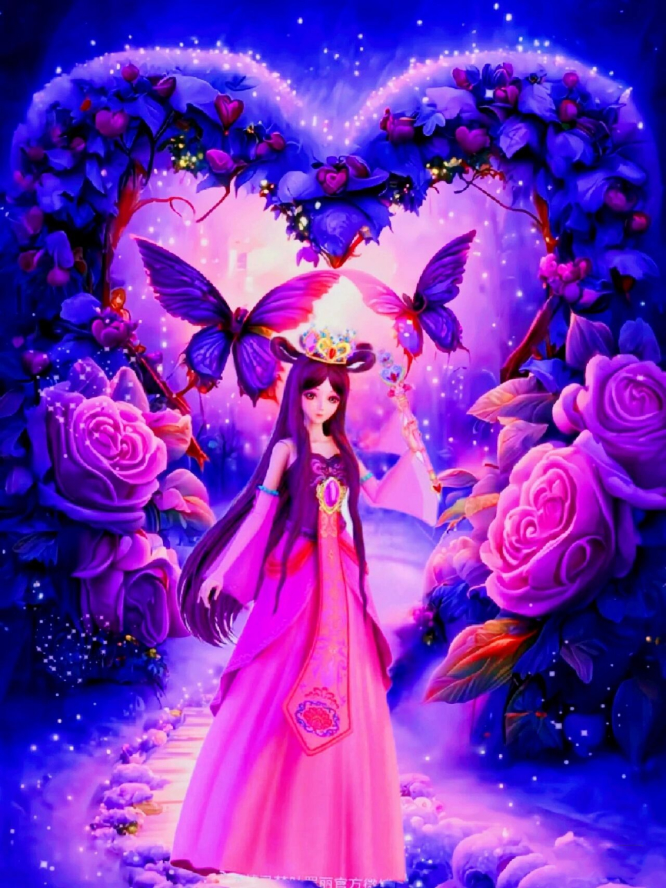 叶罗丽人物壁纸图(非常美) 1.禁止盗图 2.想拿原图私 3.