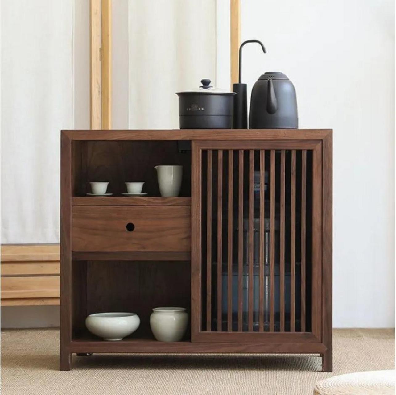 30个新中式茶水柜烧水柜