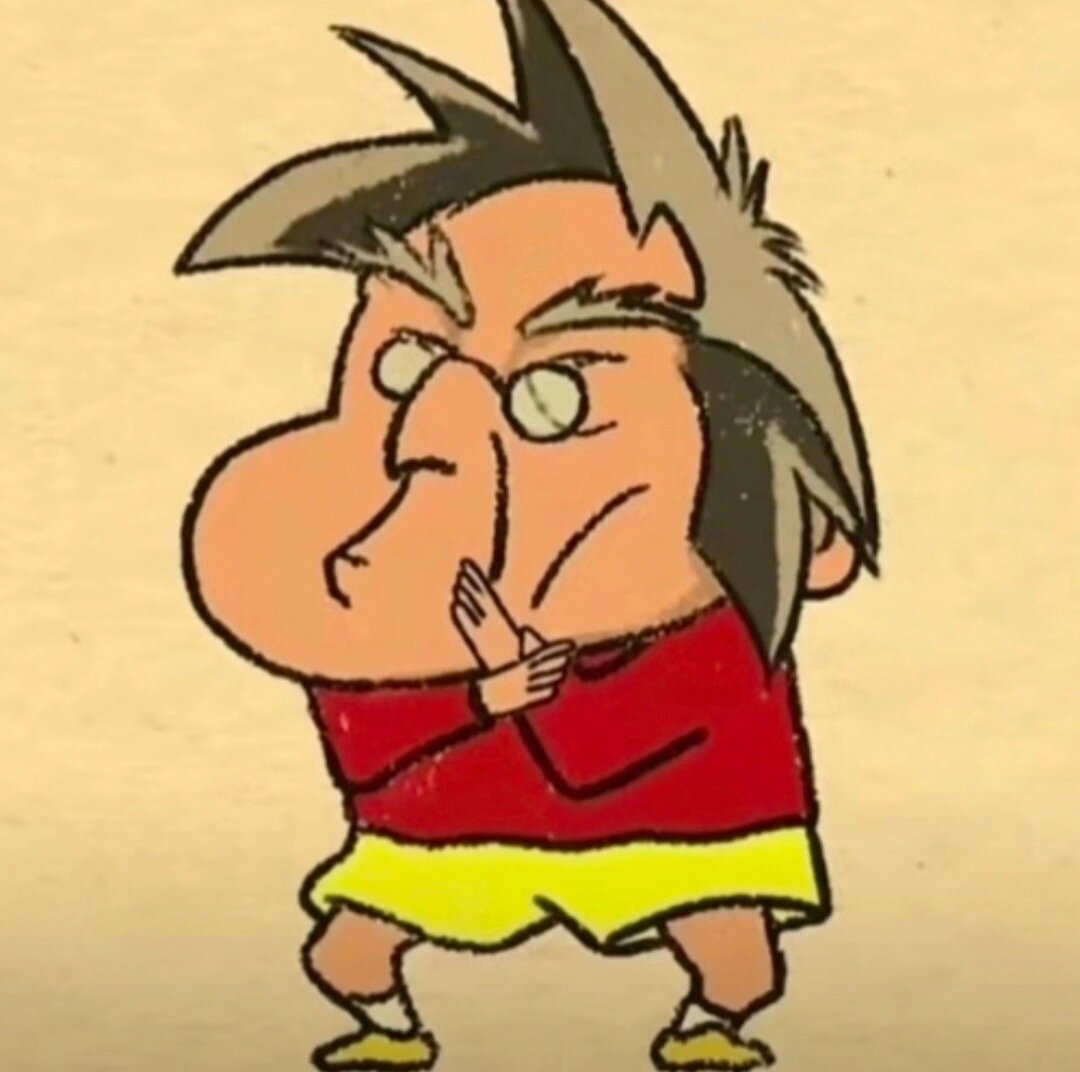 蜡笔老爹 奇奇怪怪的头像最可爱啦!