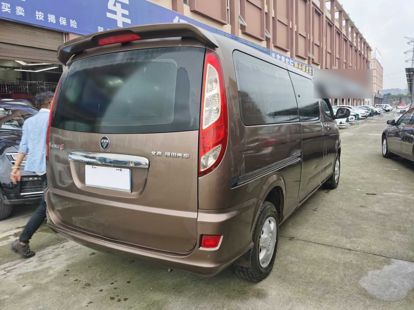 想要柴油面包车看过来 16年福田蒙派克,2.