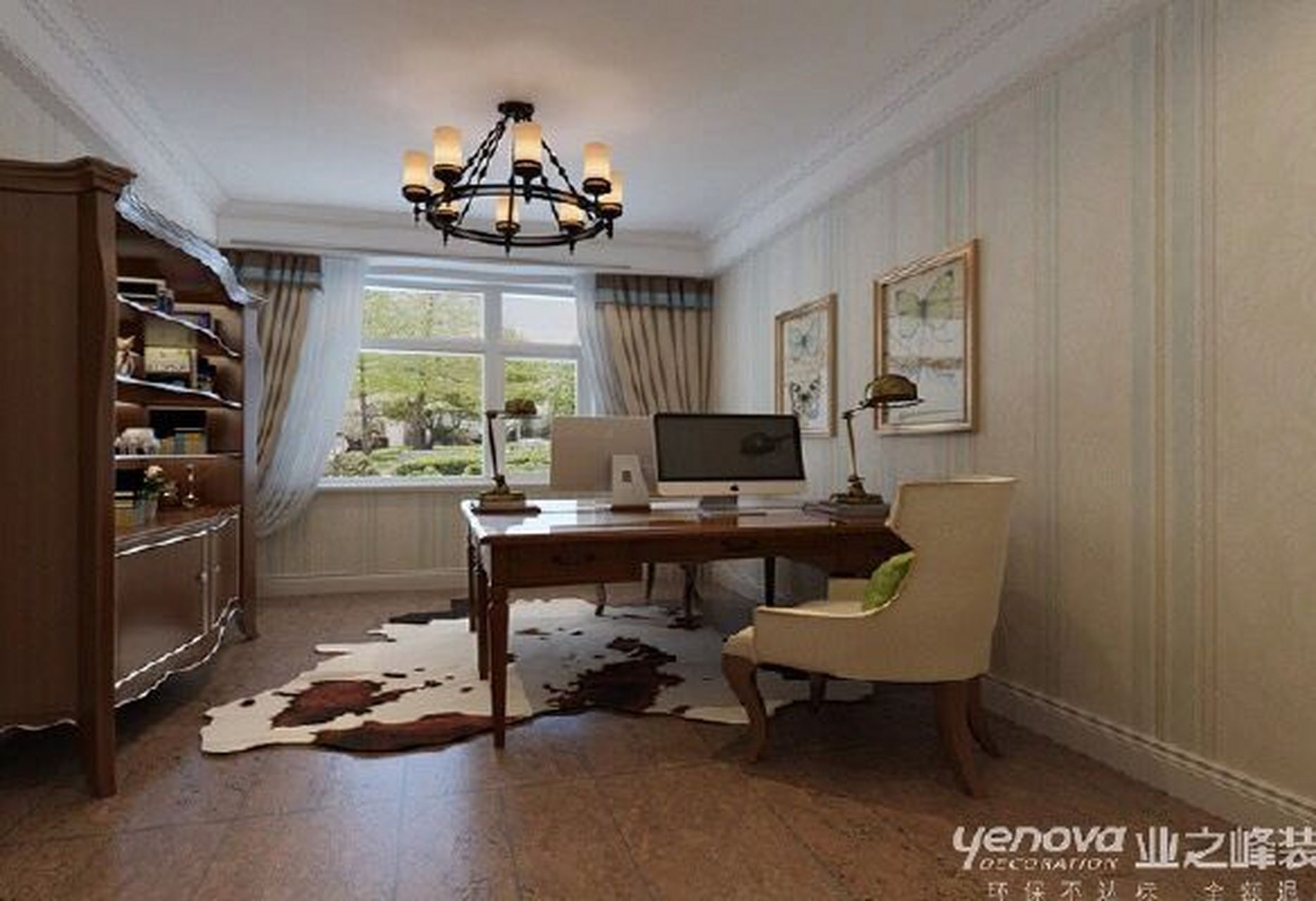 在书房风水中,书桌的摆放又有什么讲究呢?