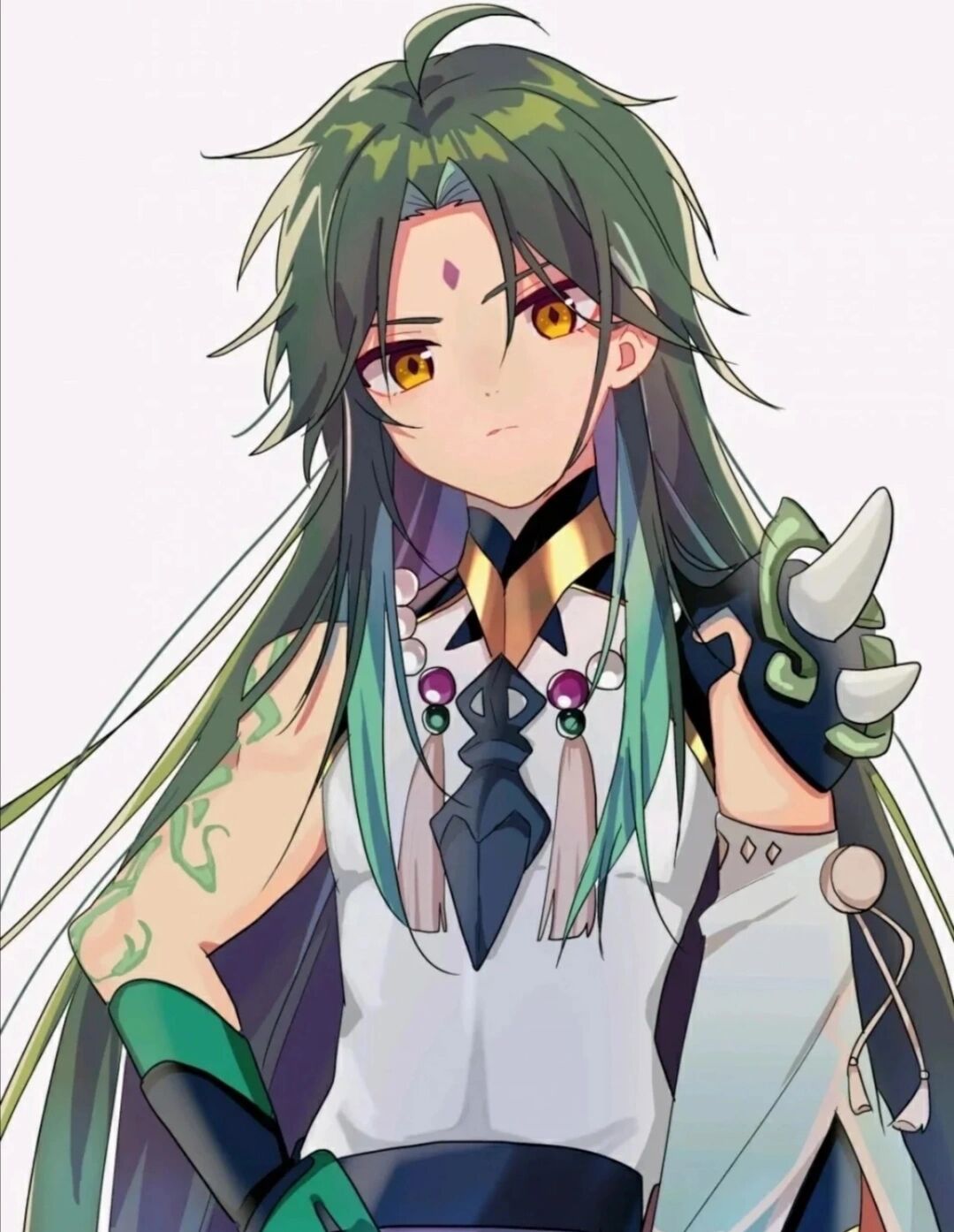 魈女装起来的样子也挺可爱的嘛