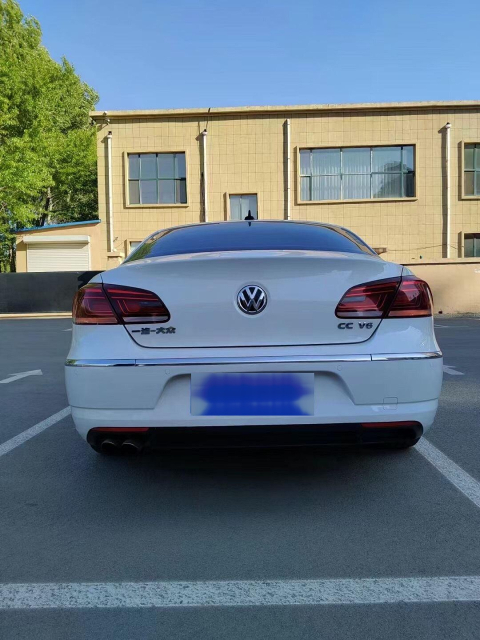 16年大众cc 3.0l v6自动 高配!过了三次户,13万公里!