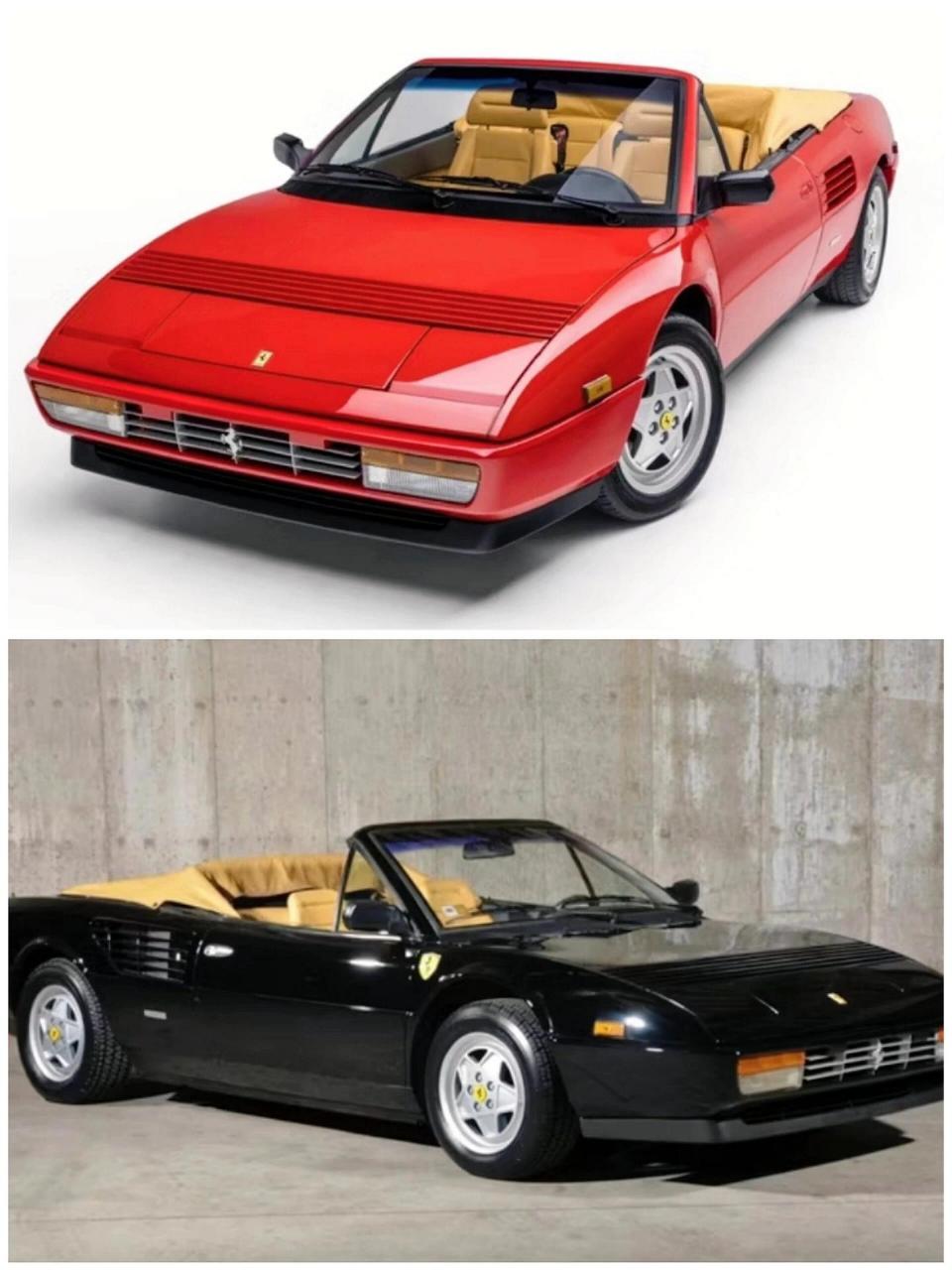 在80年代初,法拉利推出了一款名为mondial的跑车系列,这款车型配备