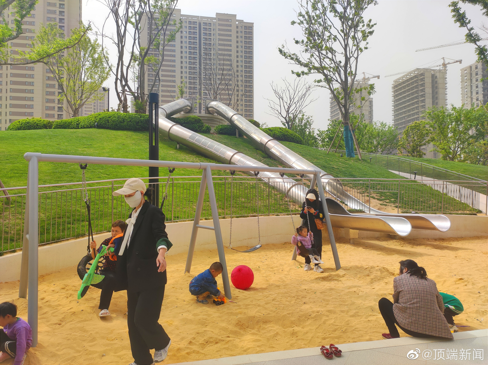 郑州即将推出数十座儿童友好公园  郑州二七区灵山路与右江路交叉口东