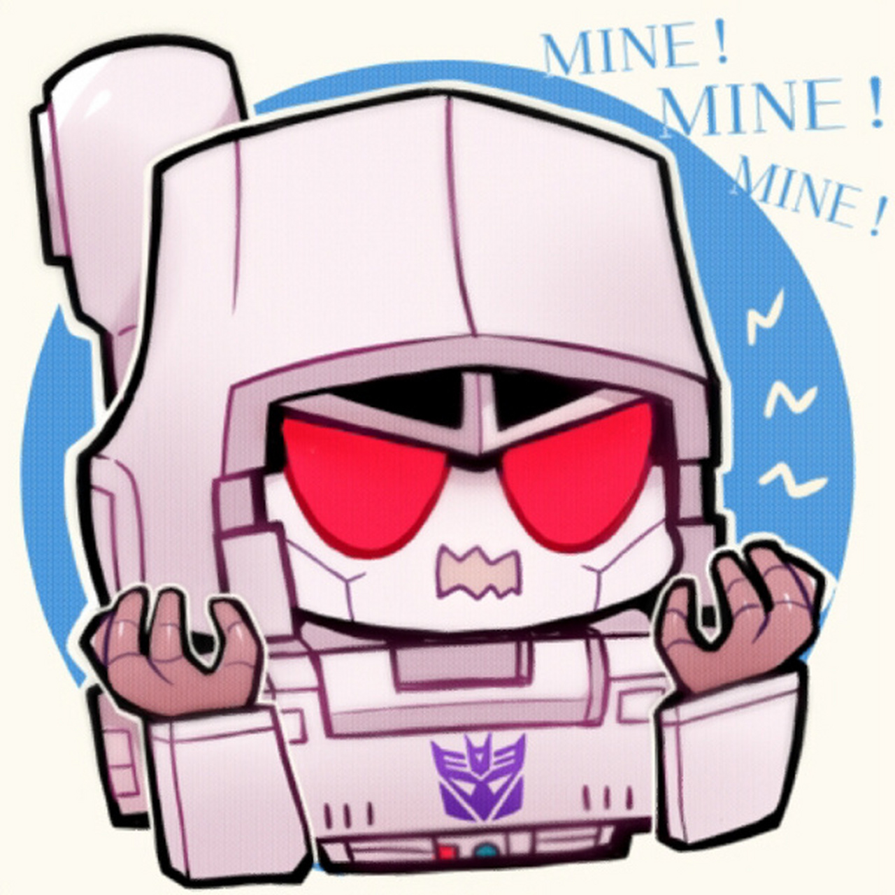 一些可爱的变形金刚头像