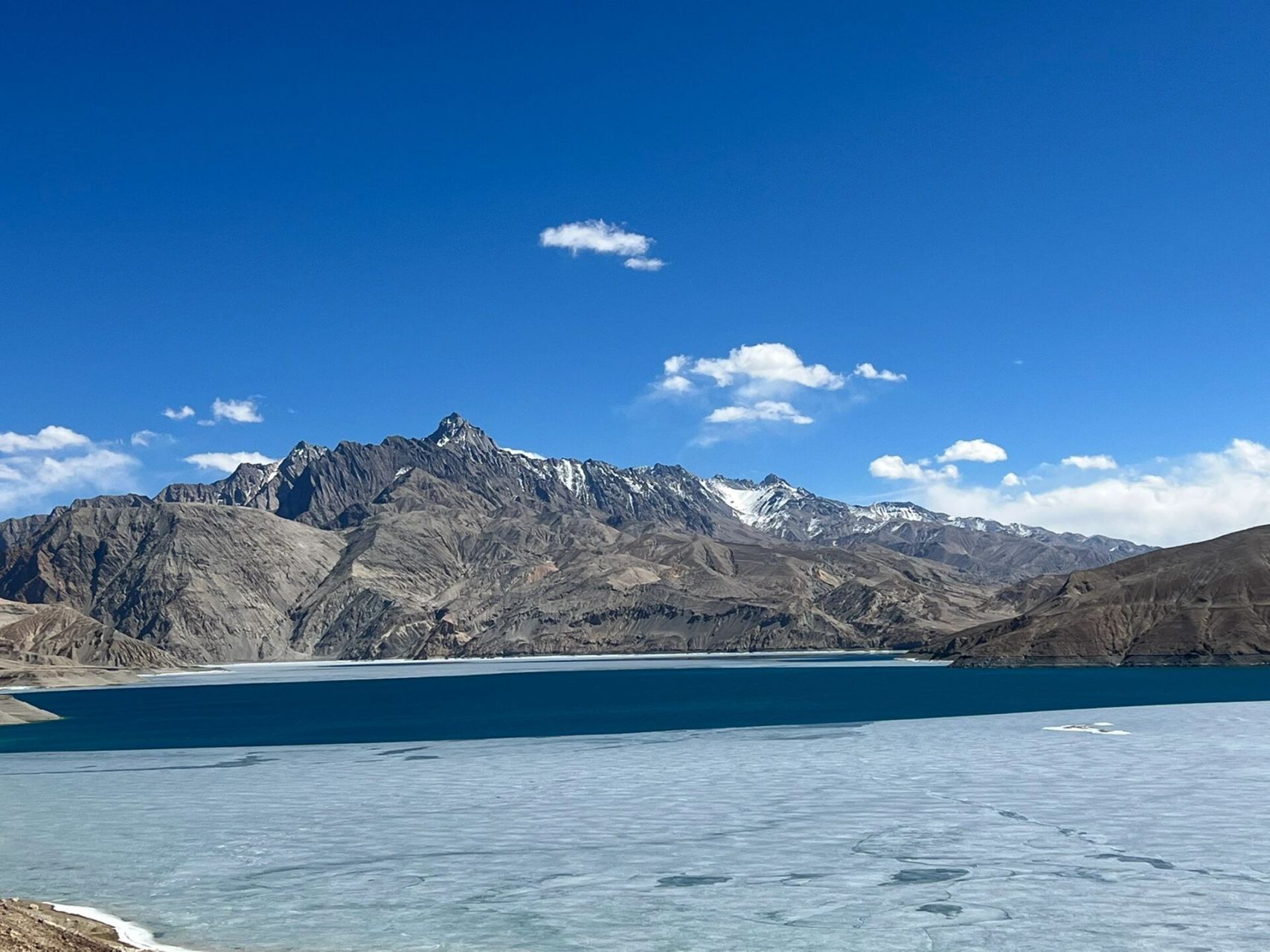 17下午两点左右到的,99从塔县导航 下阪地水库商店,到了之后沿着路