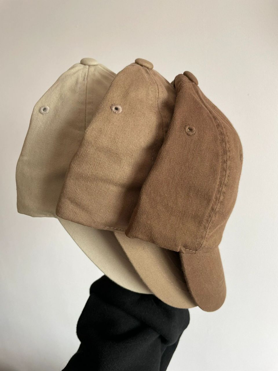 mlb帽子 棕色/深米色/卡其色颜色对比 之前有朋友问我 深米和卡其的