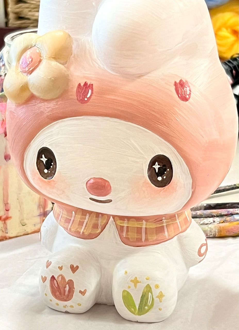 石膏娃娃 96 美乐蒂 郁金香美乐蒂呜呜呜 好可爱啊小宝