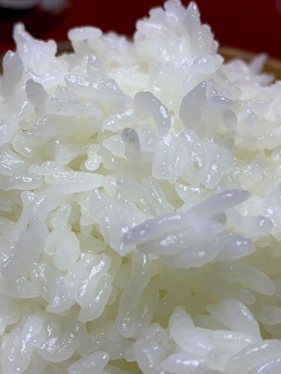 油亮亮的大米饭你吃过吗?