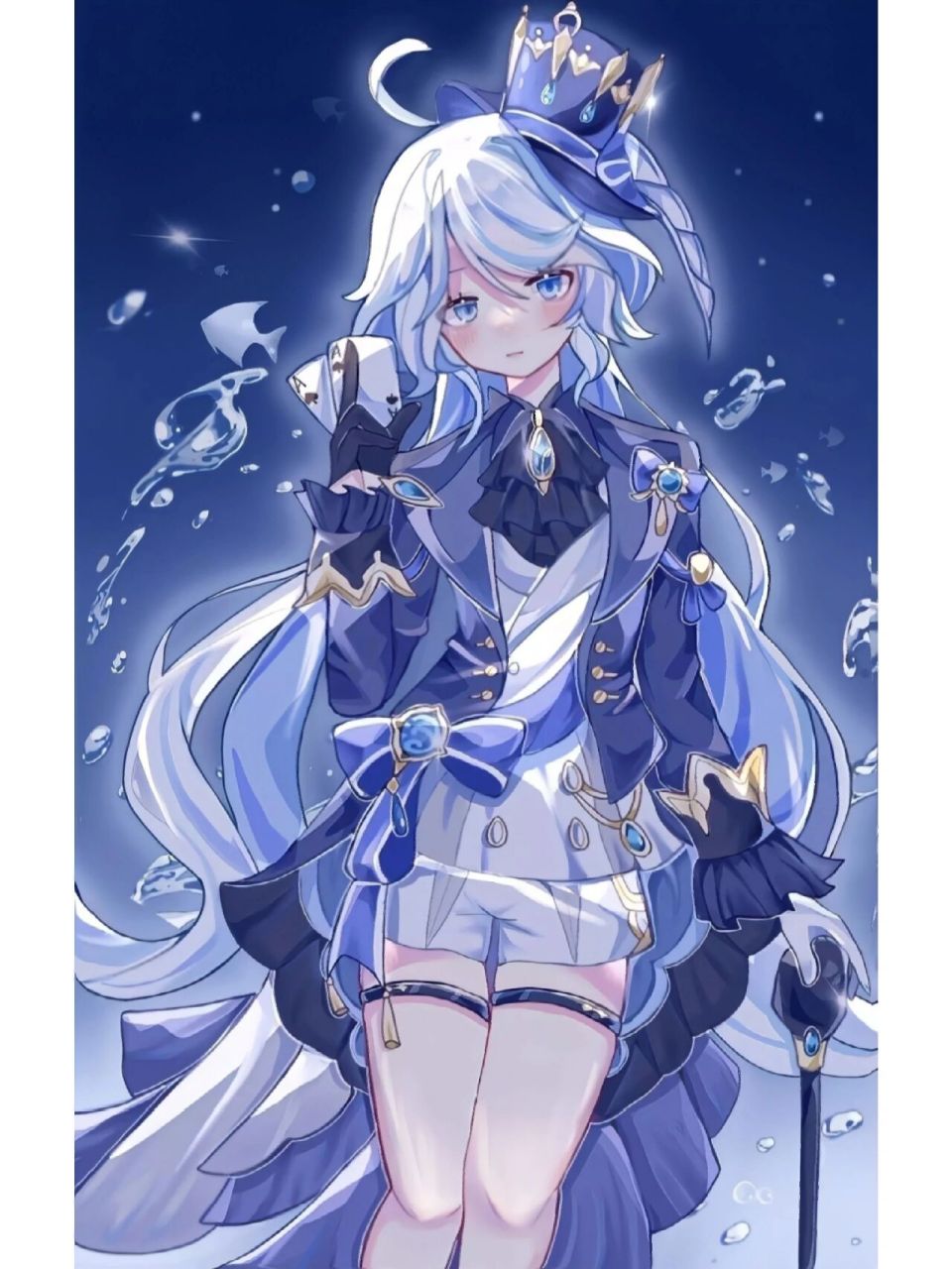 原神—芙卡洛斯 看到爆料的第一时间就觉得小芙很好看!