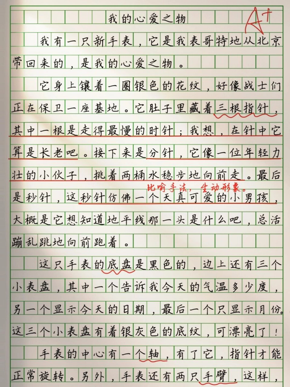 多功能手表作文图片