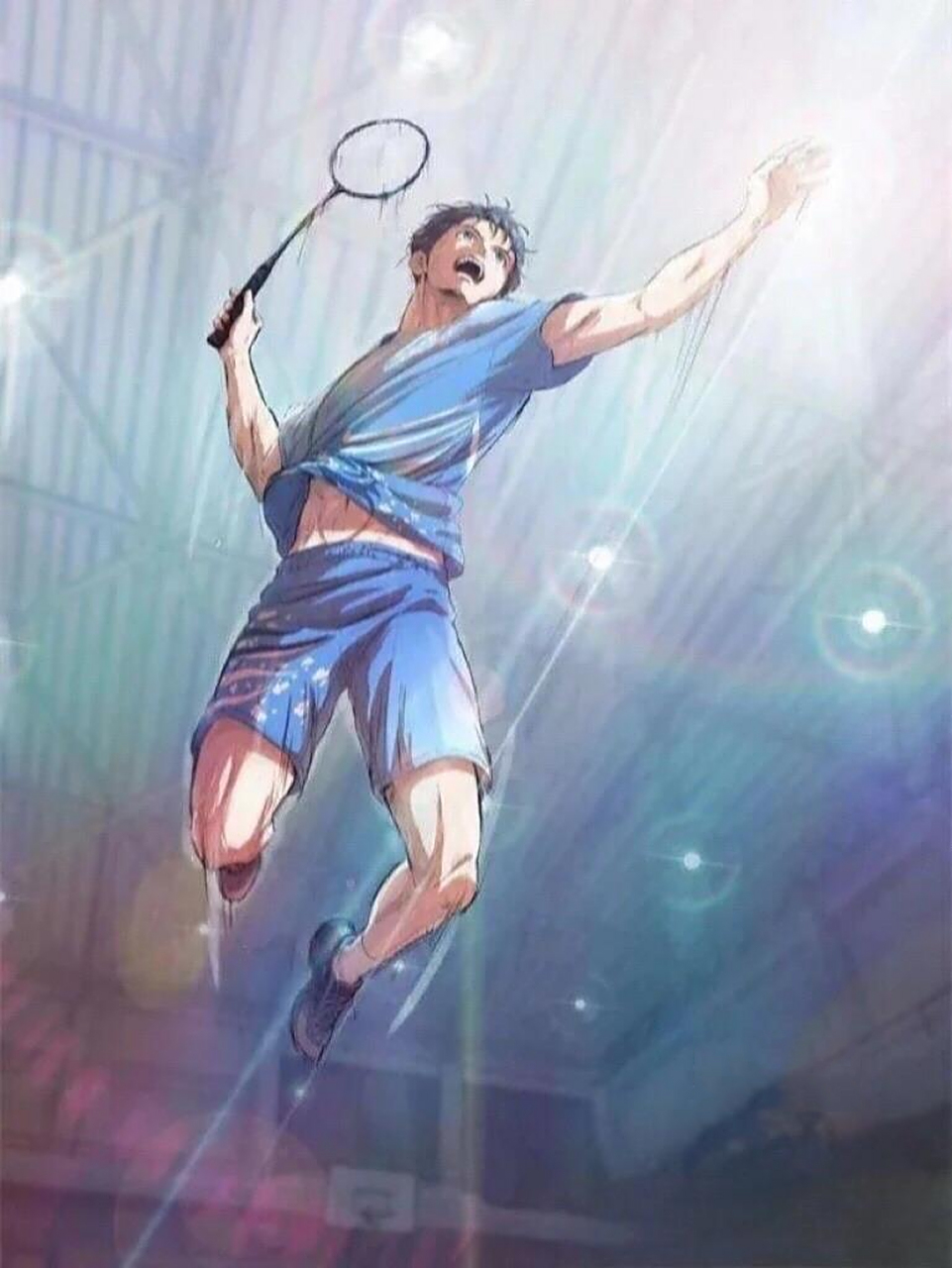 分享羽毛球动漫图片 这些是我收集来的 分享给你们.