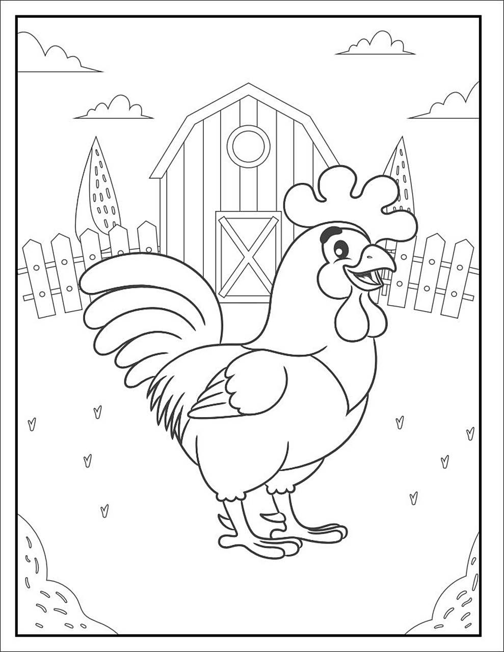 93超全400张儿童涂色画96电子版可打印 94儿童涂色素材,里面