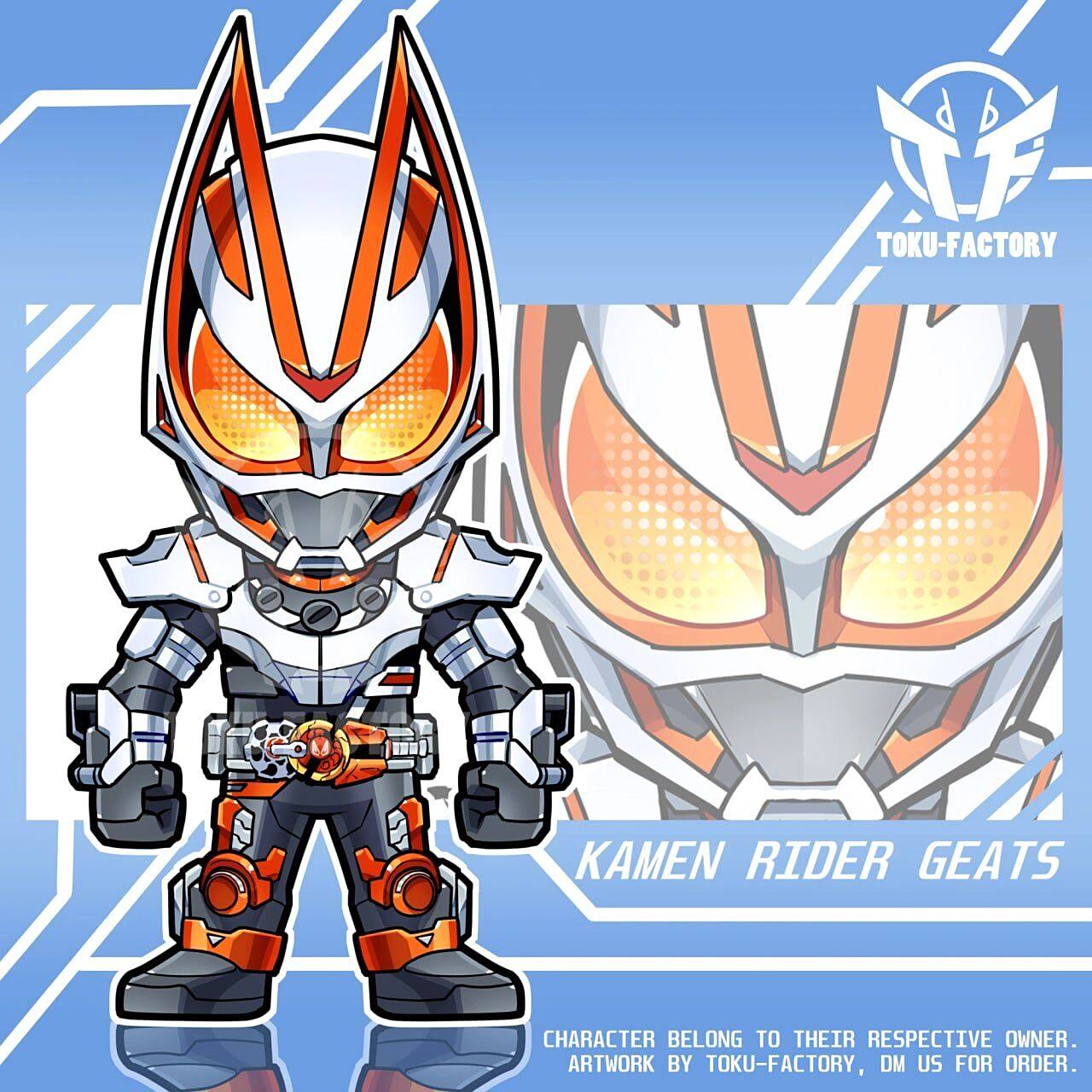 「搬运」97假面骑士geats极狐卡通图几张 7215 原图私91,没