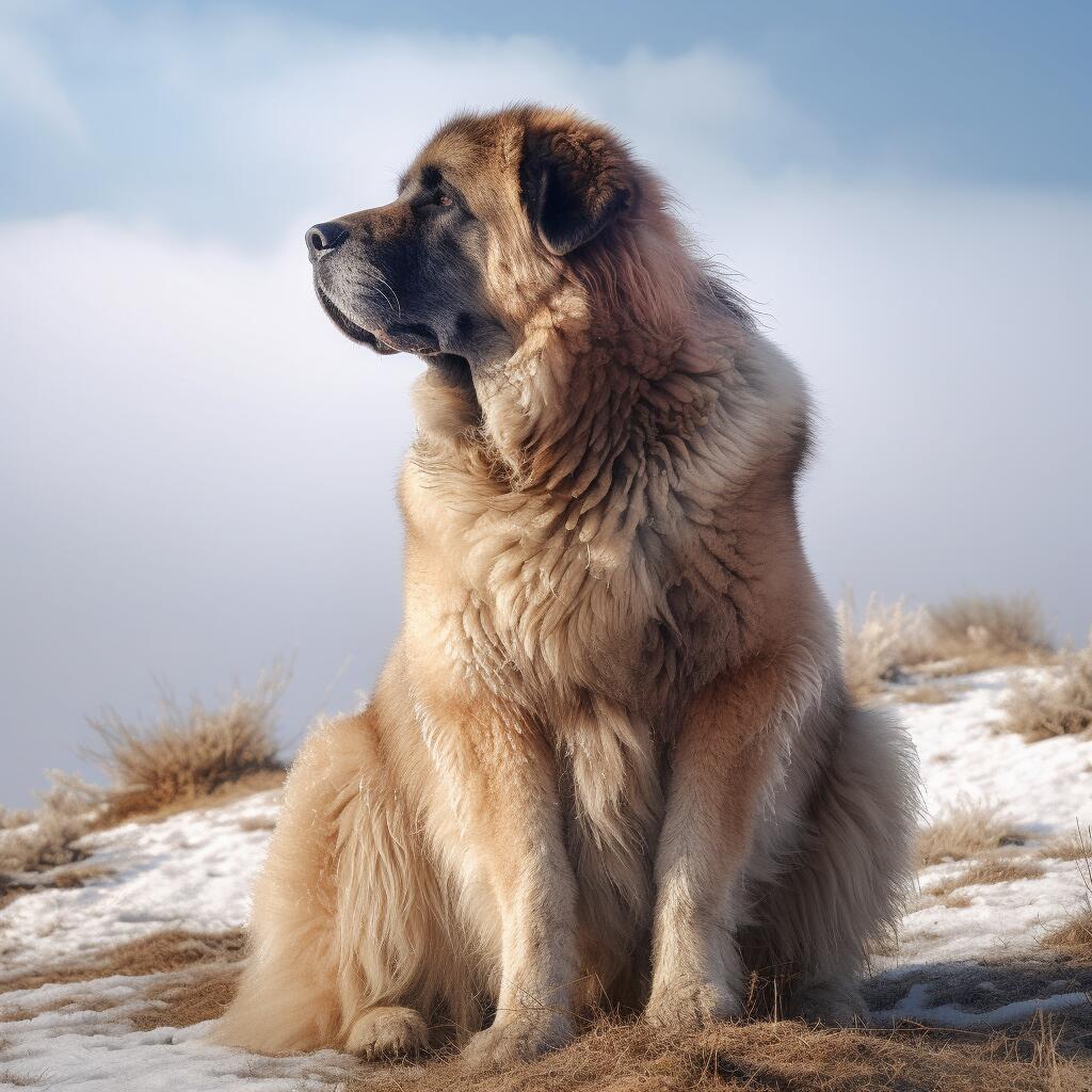 青狼图片 高加索犬图片