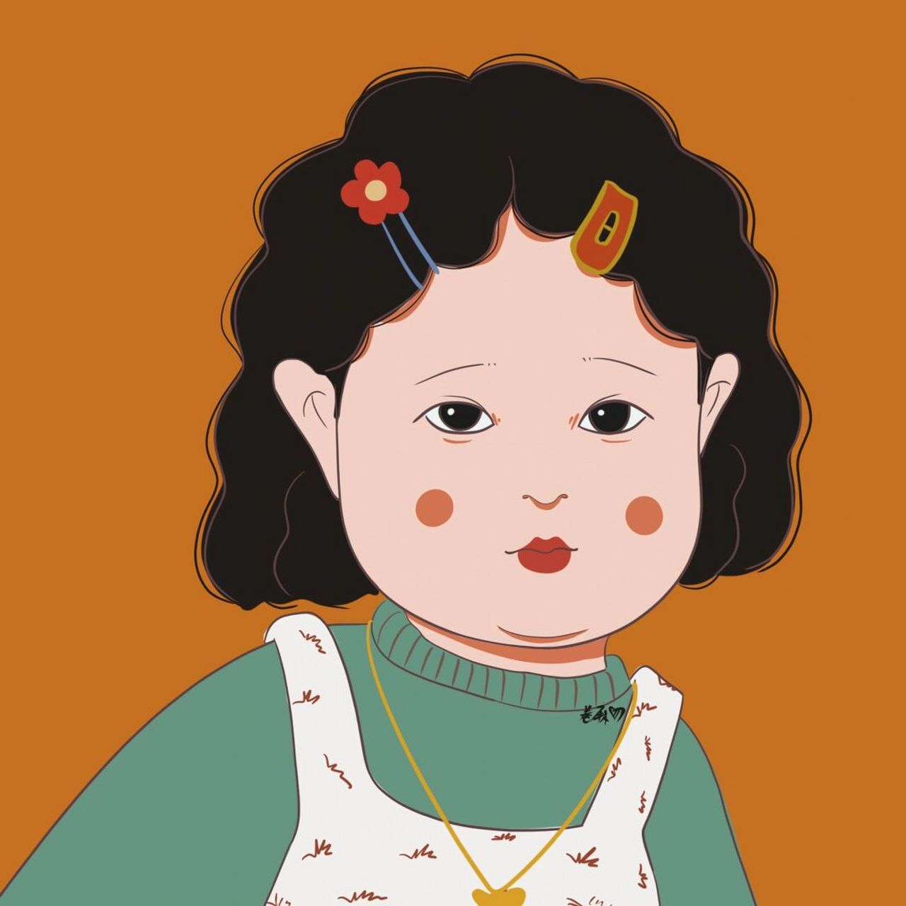 插画 | 头像 | 大头大头,下雨不愁 图片92二改92商用92去签名