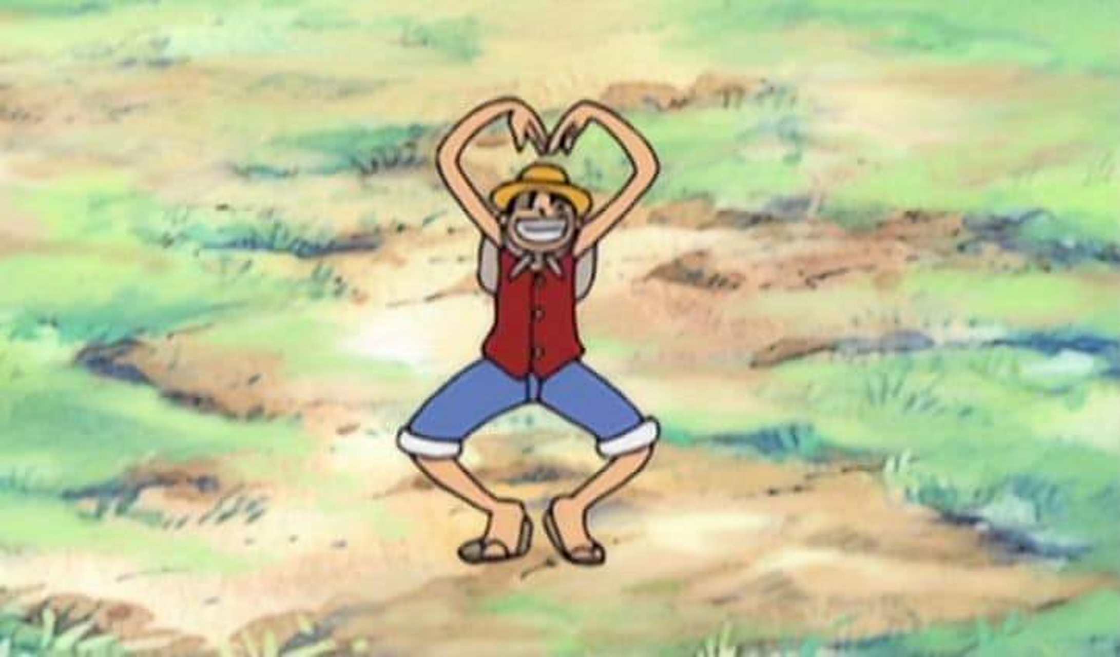 #海贼王# 整理一组比心图片,喜欢吱吱.