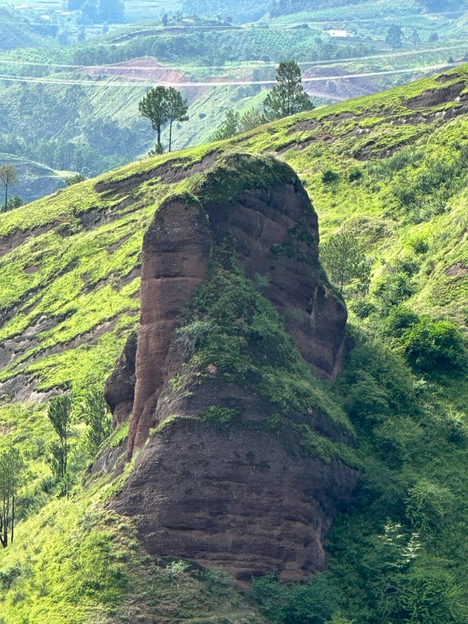 盐源公母山 菩提本无树,明镜亦非台 所思即所见,所见即所思 所以看到
