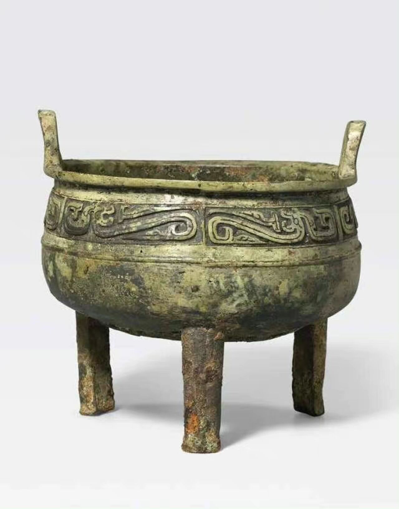 中国古代青铜三足鼎