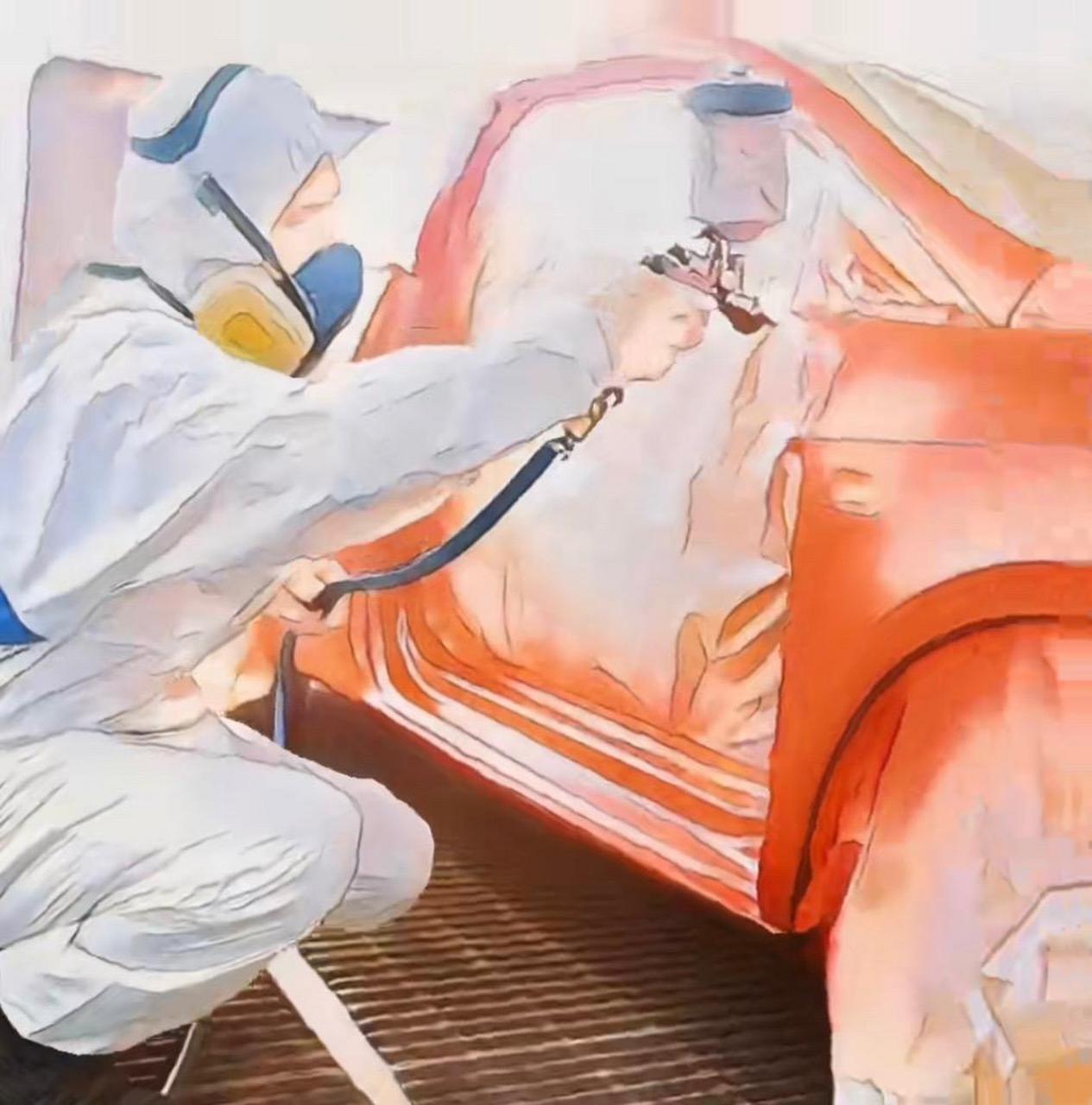 喷漆头像,专属汽车喷漆头像