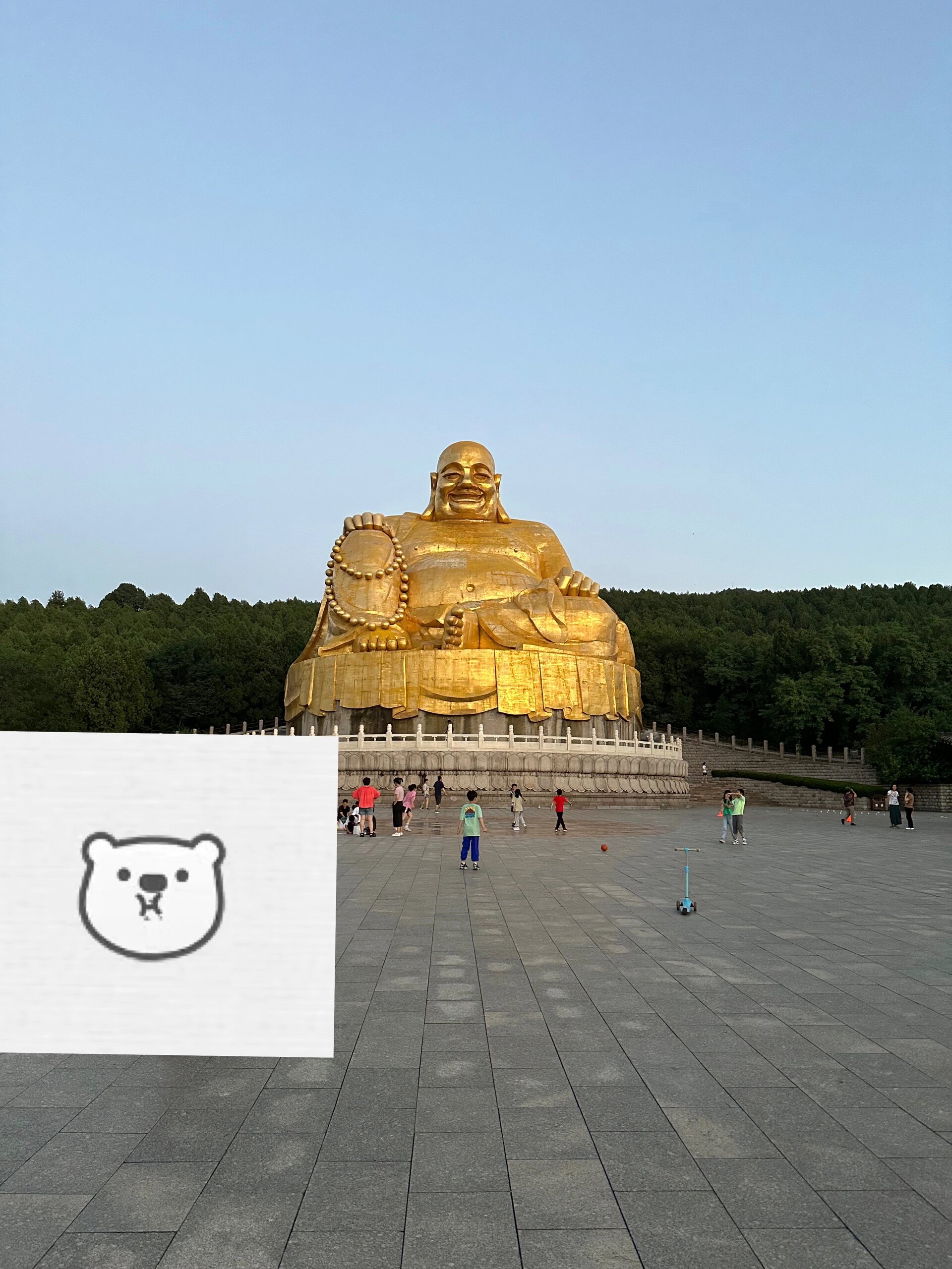 千佛山上山路线及寻找大金佛