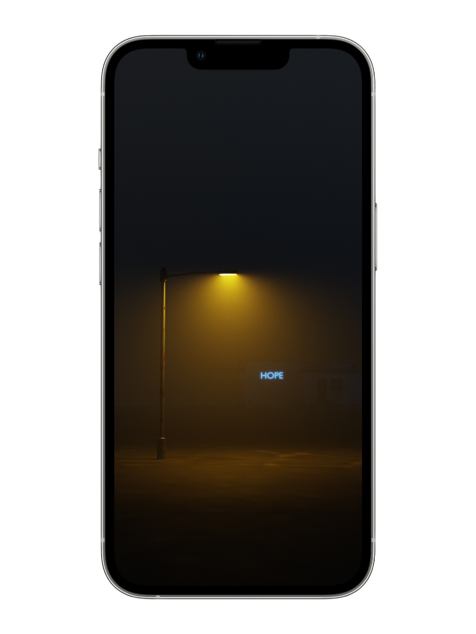有亮灯效果的锁屏壁纸 分享一张好玩的壁纸,ios16做锁屏壁纸,点亮手机