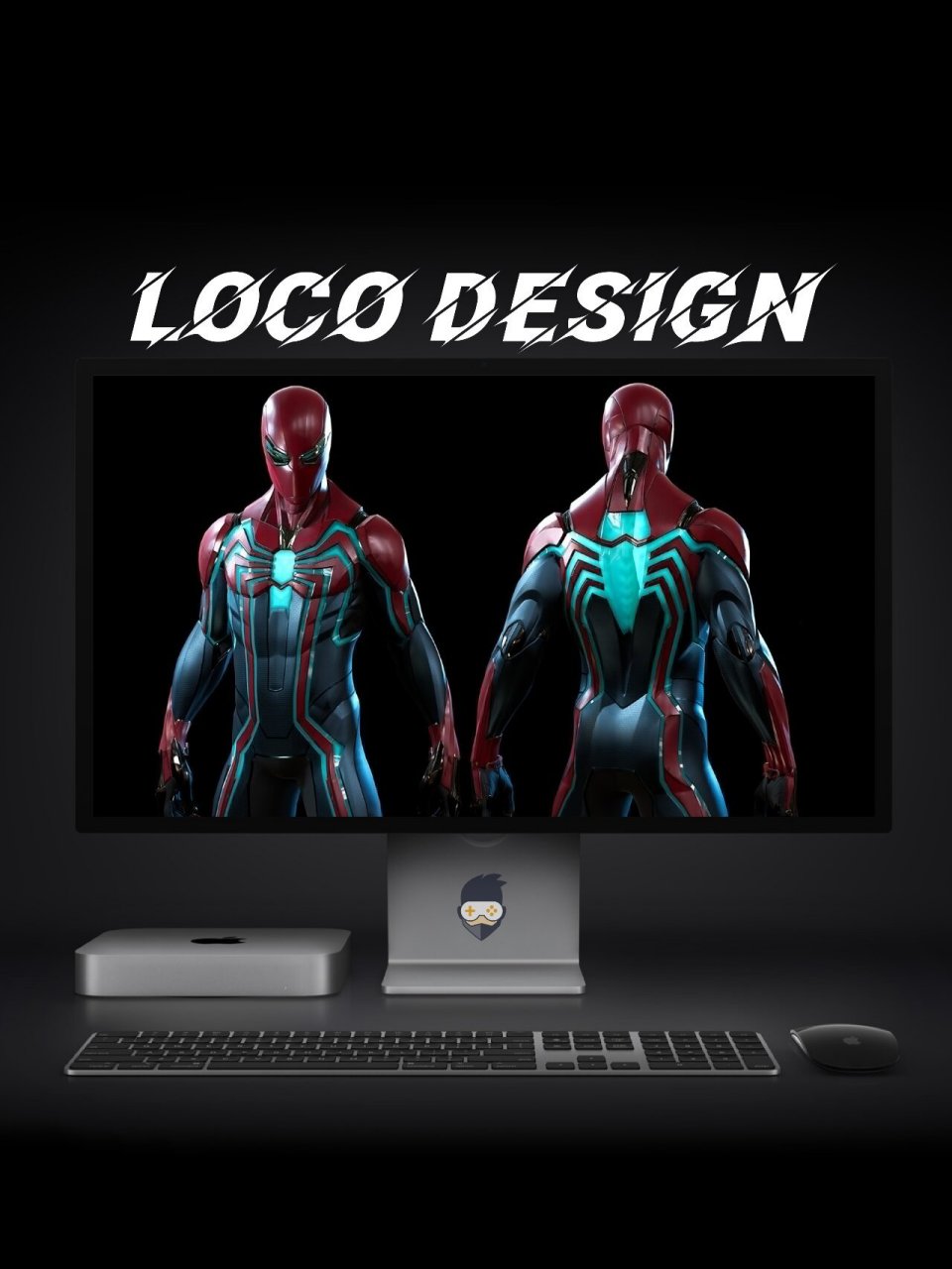 loco壁纸 | 漫威蜘蛛侠中的极速战衣 极速战衣,这款帅气的战衣也是