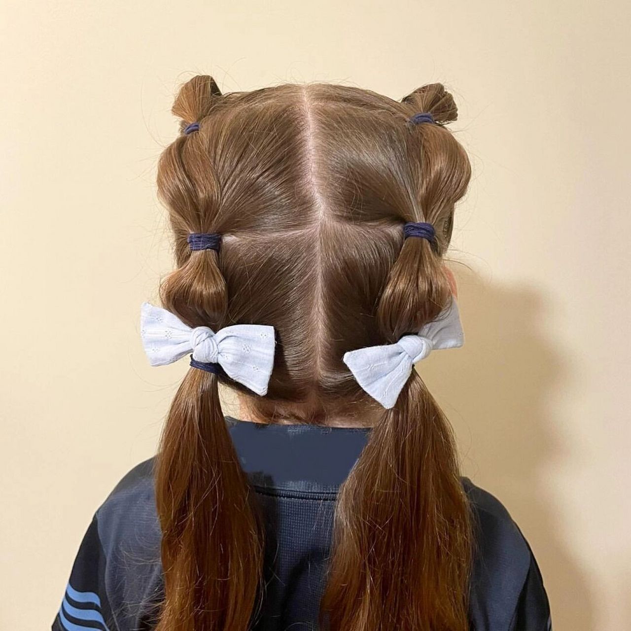 儿童公主辫子发型扎法图片