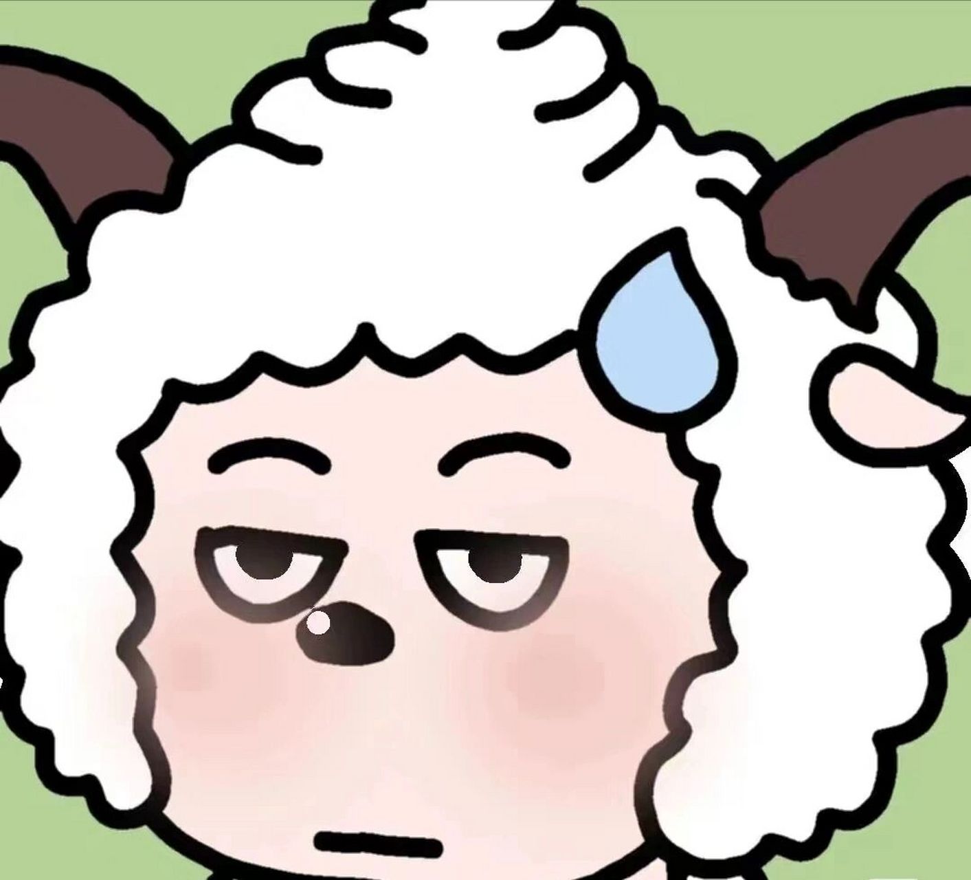 优质小众懒羊羊可爱头像9578