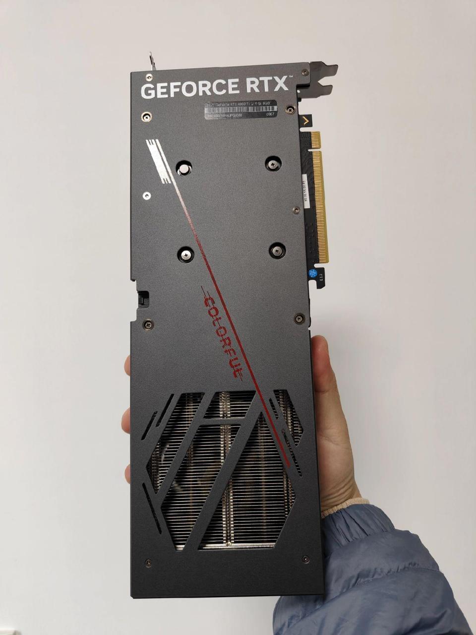 七彩虹4060ti 豪华战斧 8g 23年10月出厂  2882元顺丰包邮寄出  sn