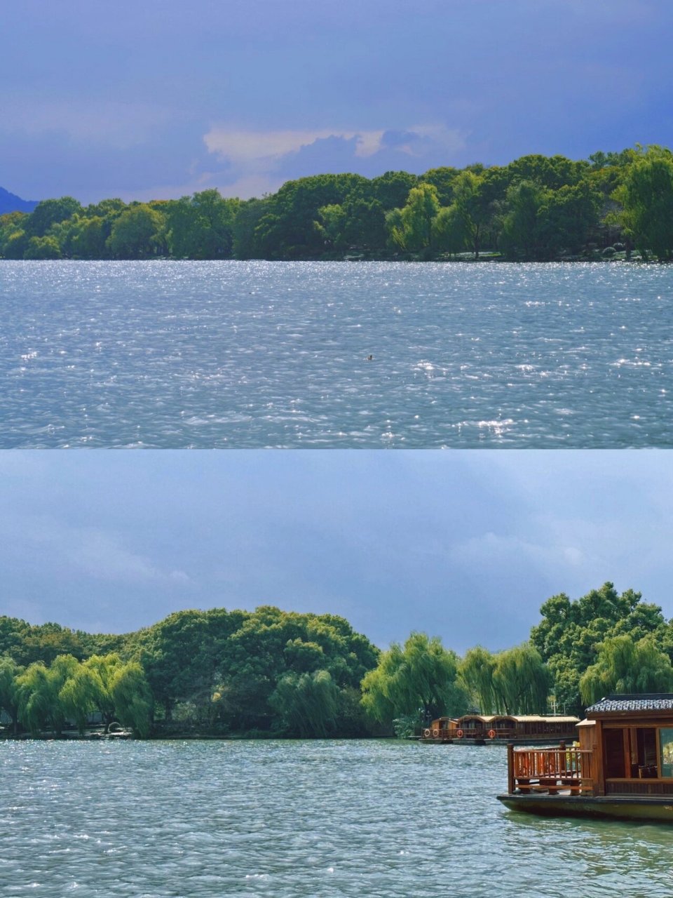 西湖景色一年四季图片