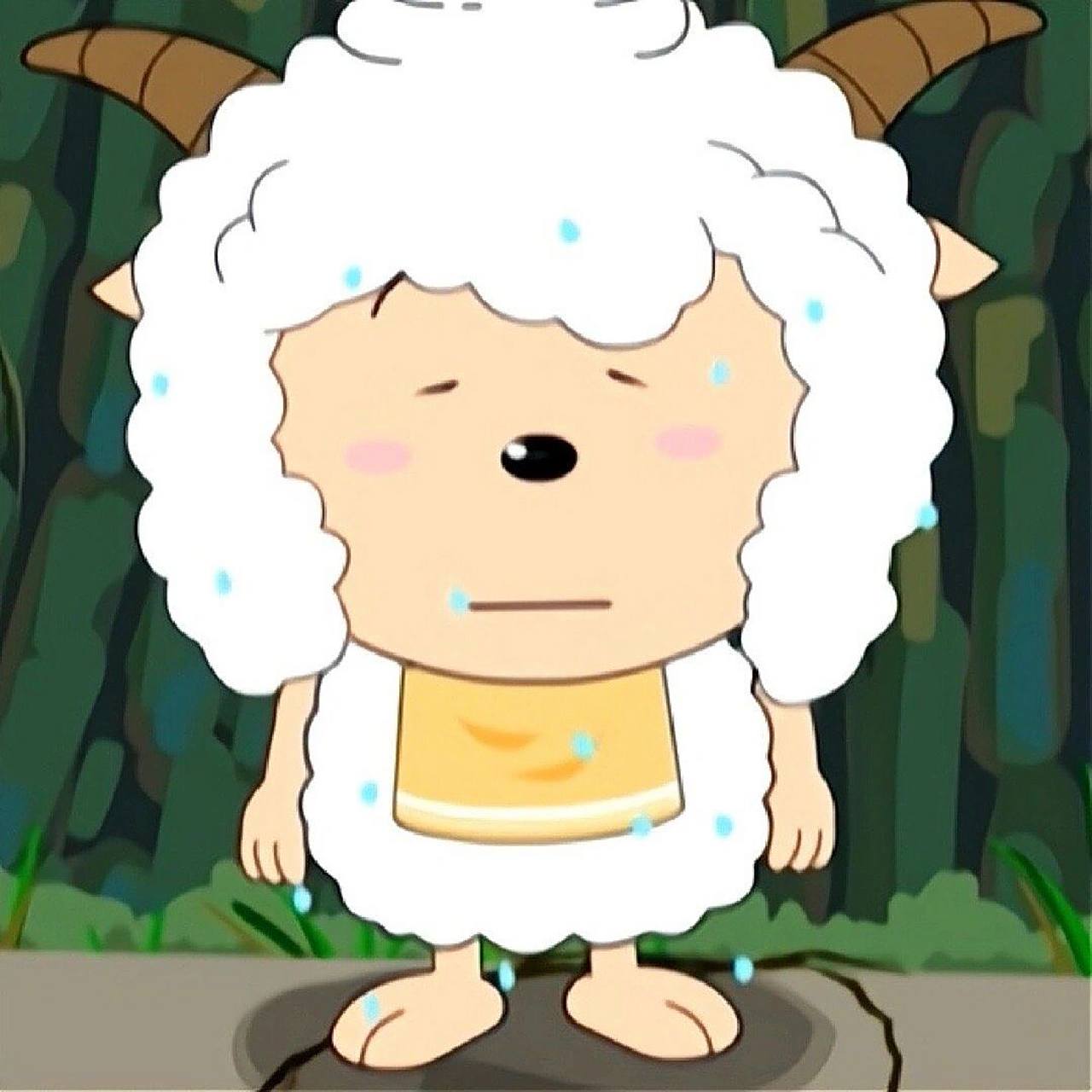 懒羊羊头像第一弹  是早期的懒羊羊形象哦